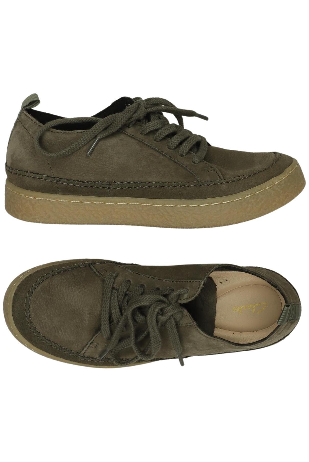 

Clarks Damen Halbschuh, grün, Gr. 35.5