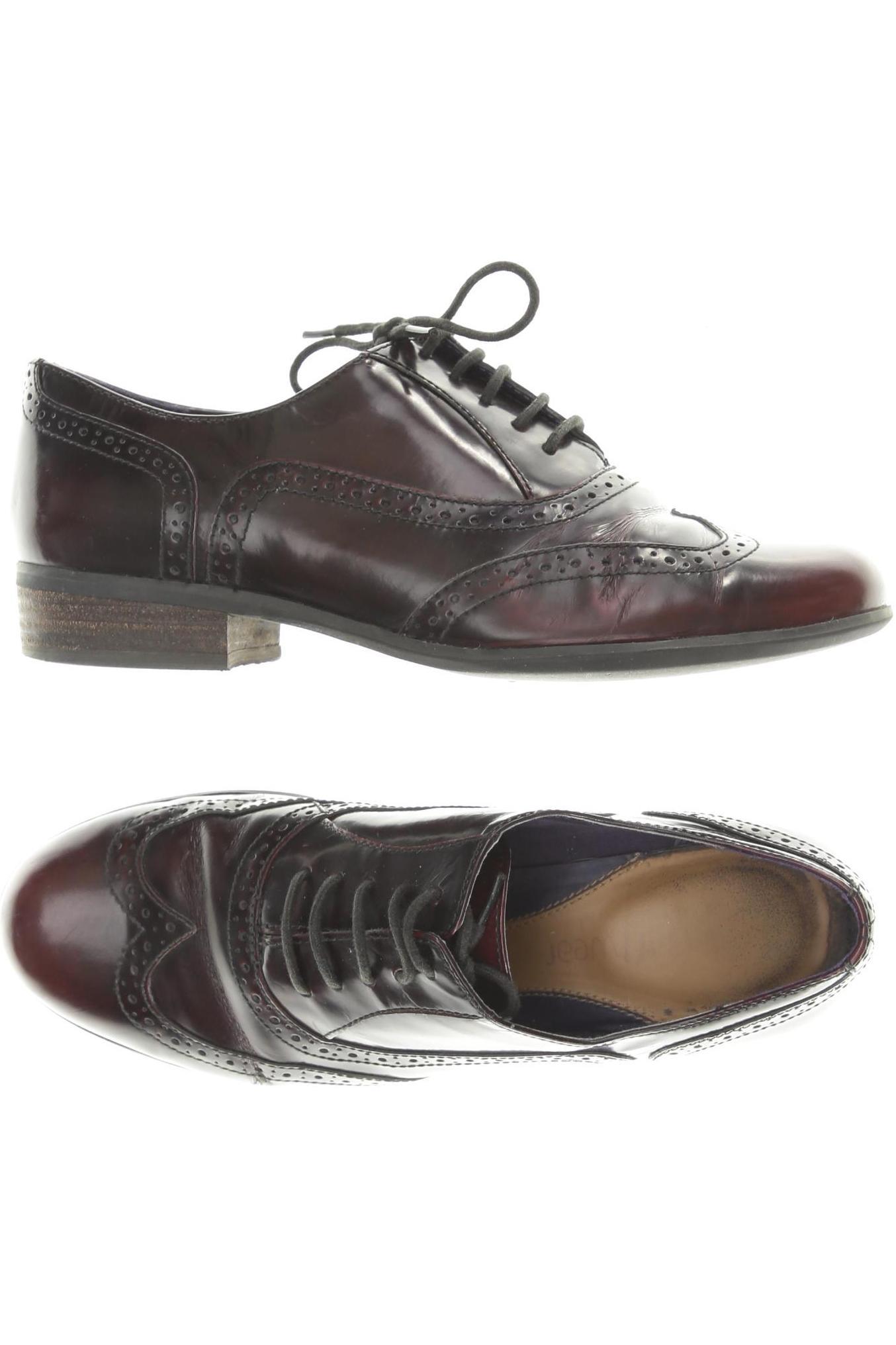 

Clarks Damen Halbschuh, bordeaux, Gr. 37