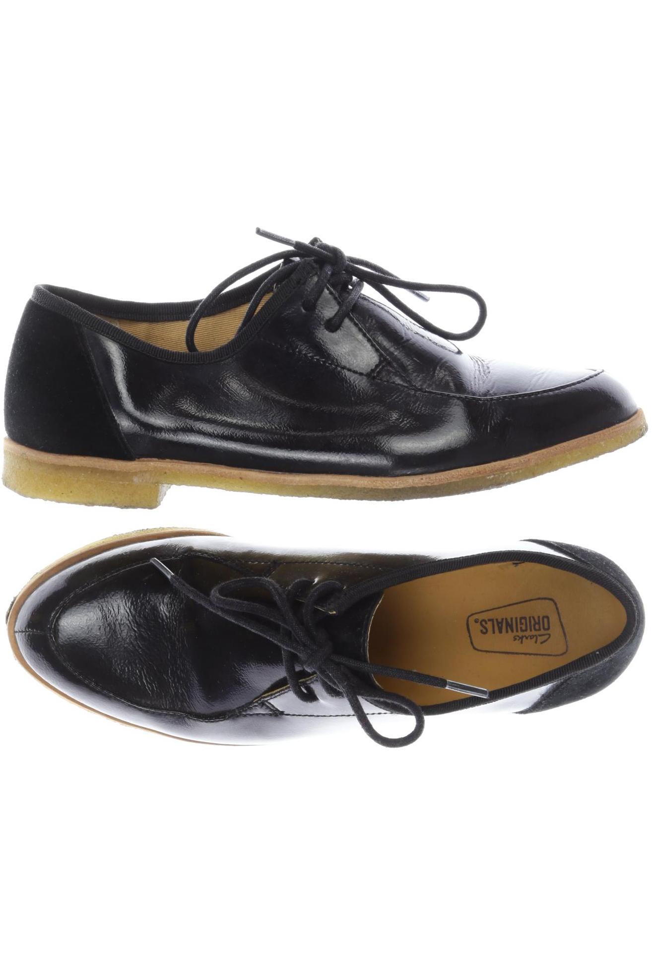 

Clarks Damen Halbschuh, schwarz, Gr. 35.5