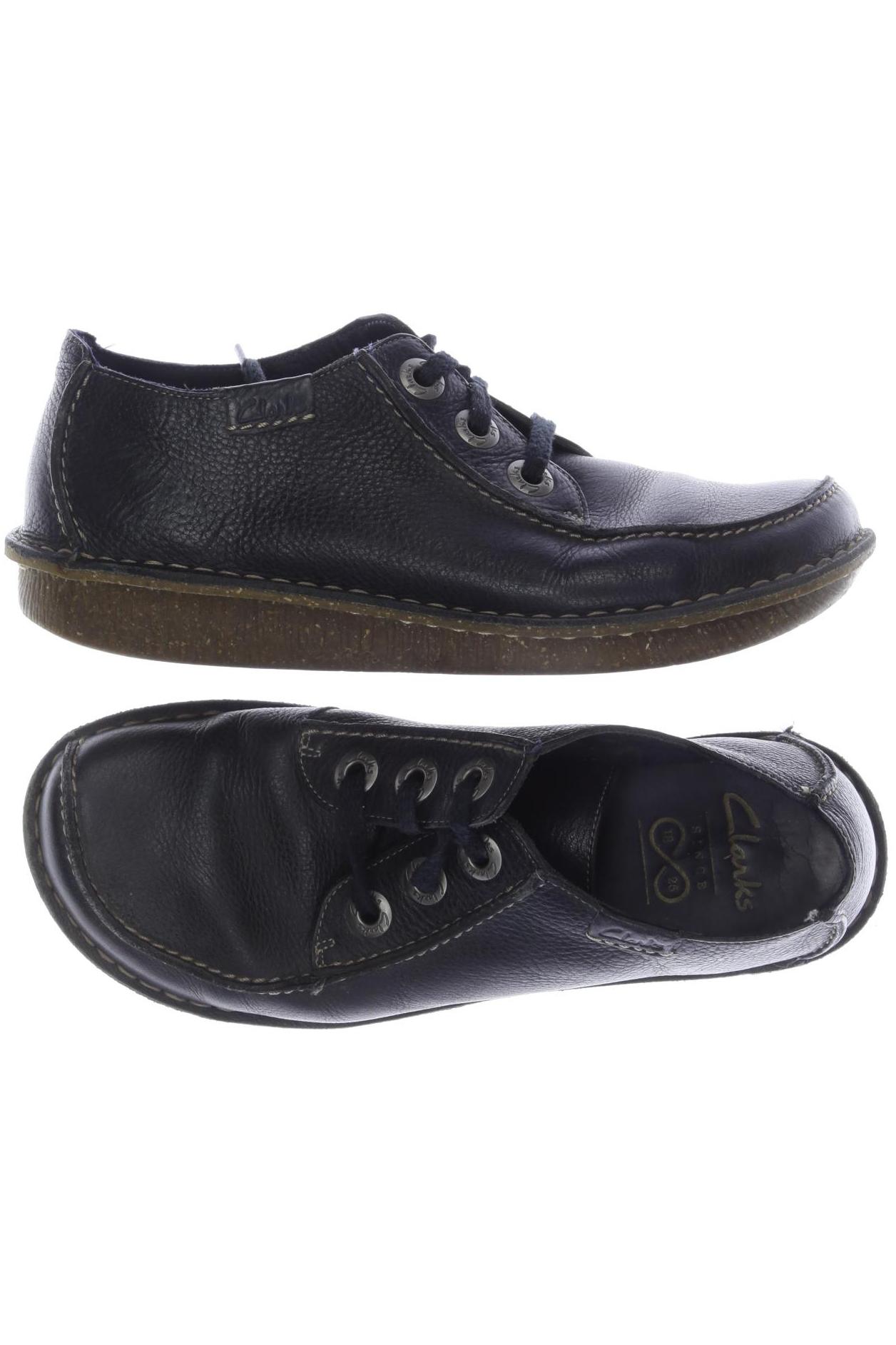 

Clarks Damen Halbschuh, marineblau, Gr. 6.5