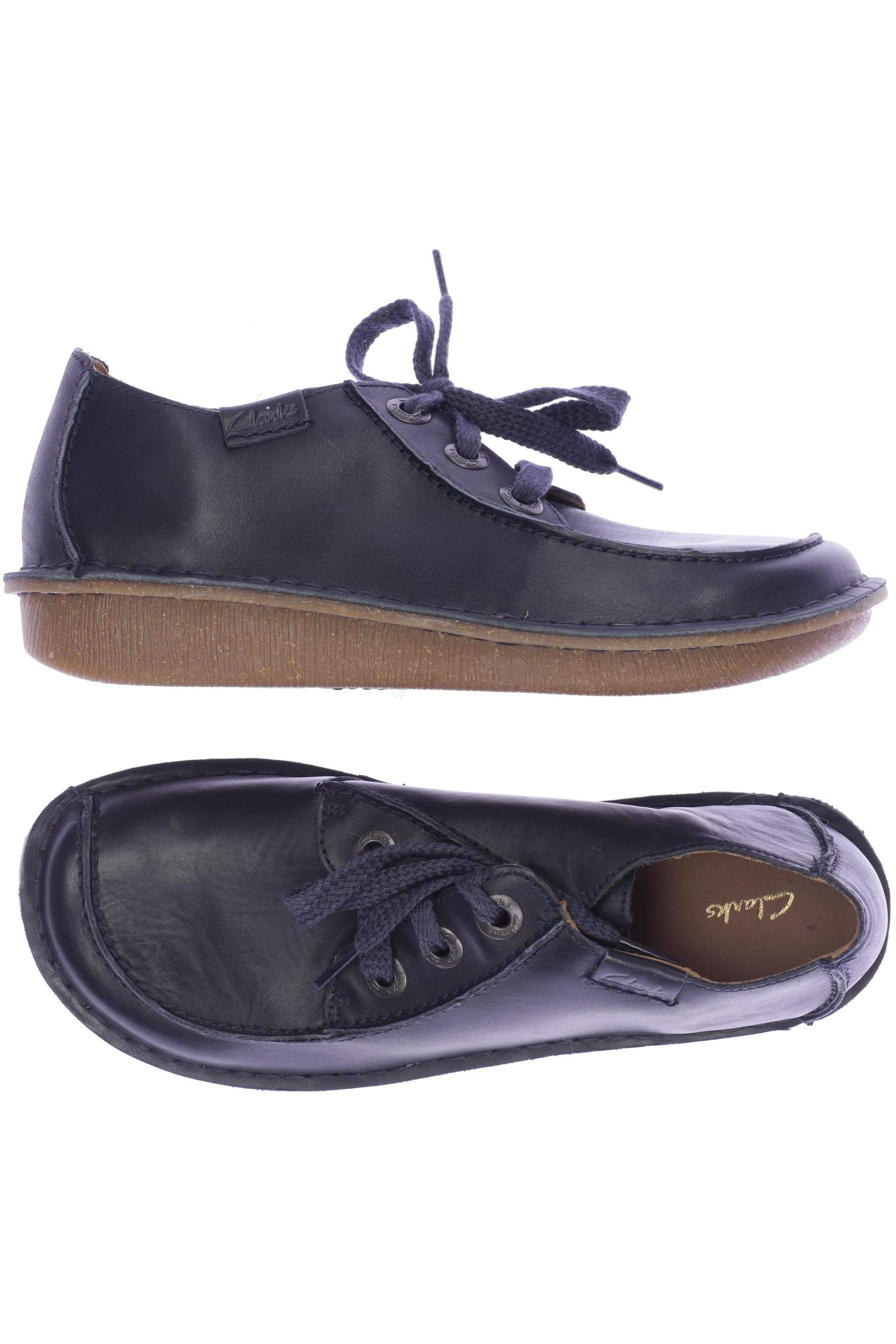

Clarks Damen Halbschuh, marineblau, Gr. 41.5