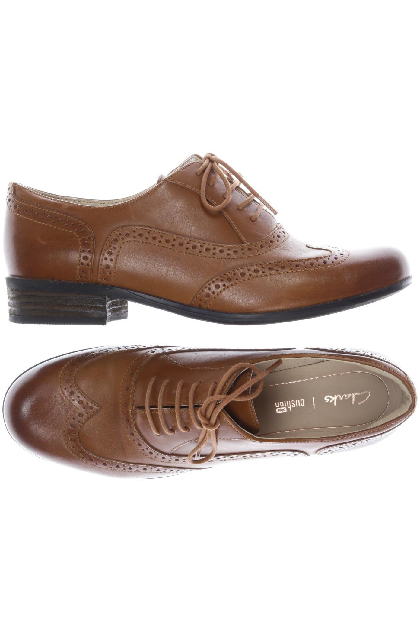 

Clarks Damen Halbschuh, braun, Gr. 39.5