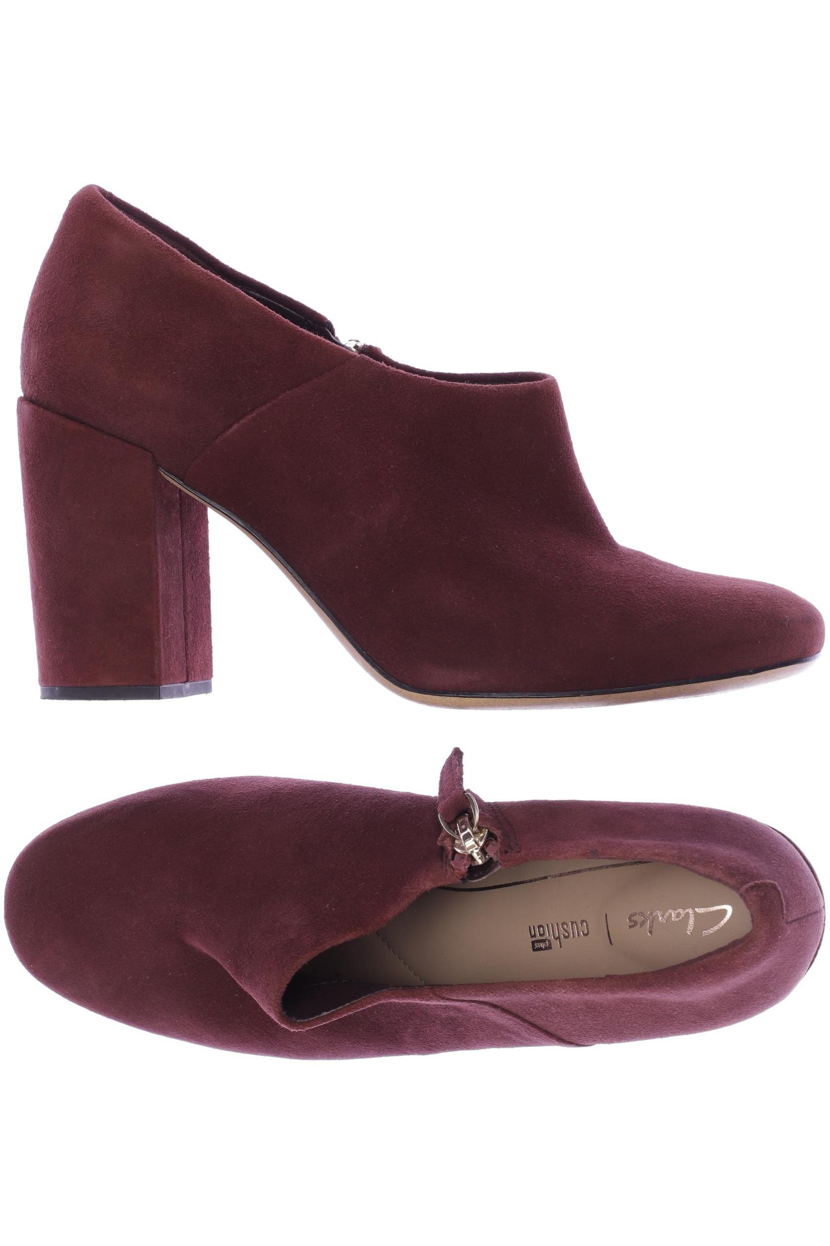 

Clarks Damen Halbschuh, bordeaux, Gr. 39