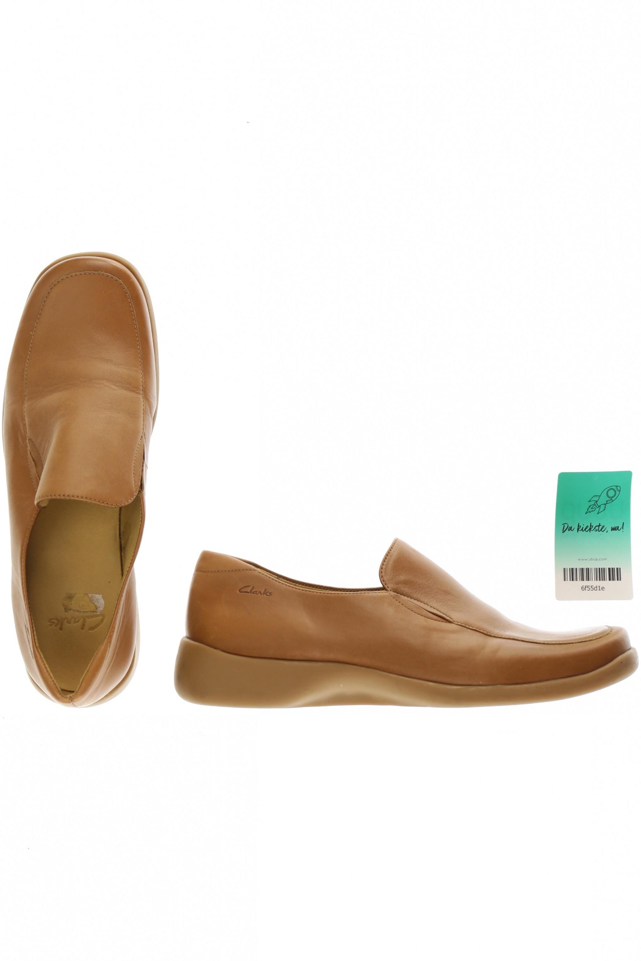 

Clarks Damen Halbschuh, braun, Gr. 9.5