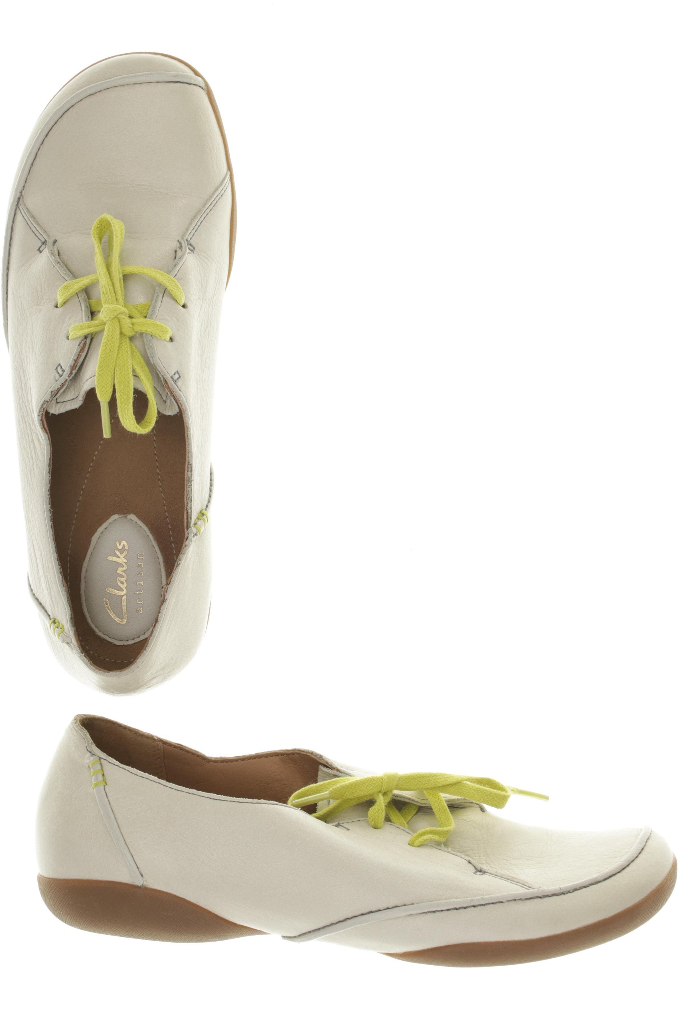 

Clarks Damen Halbschuh, beige, Gr. 39