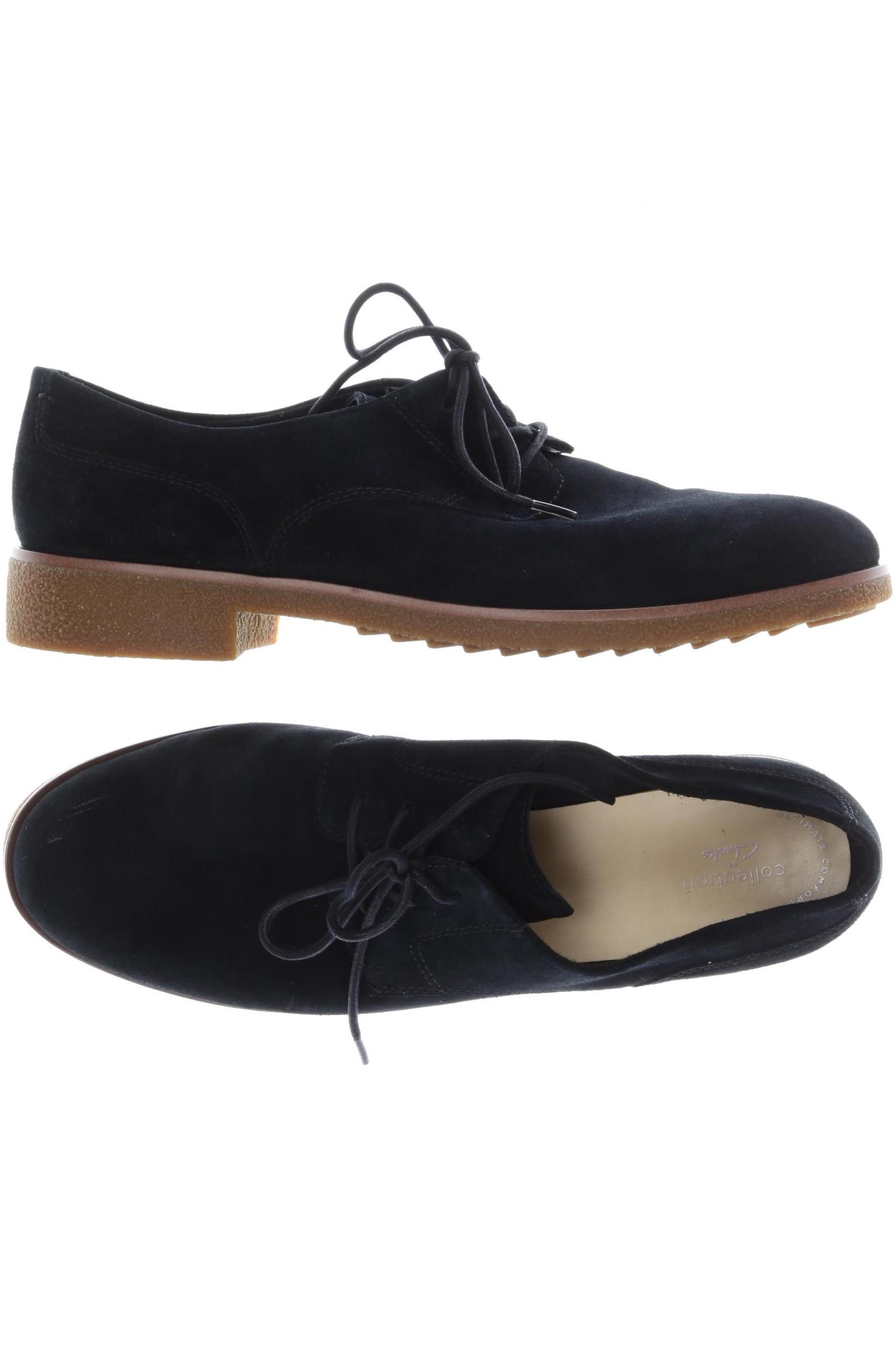 

Clarks Damen Halbschuh, schwarz, Gr. 43