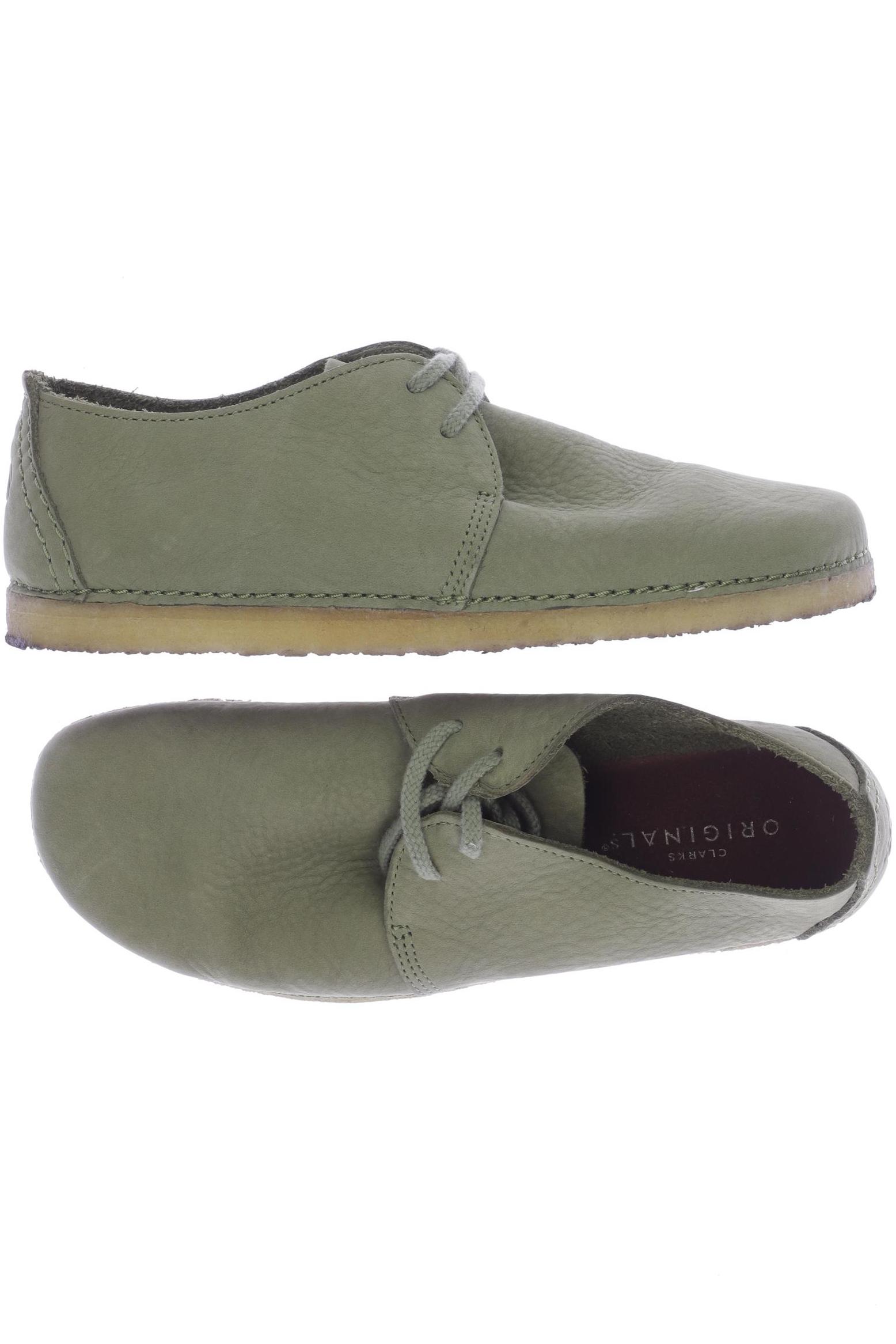 

Clarks Damen Halbschuh, grün, Gr. 37.5