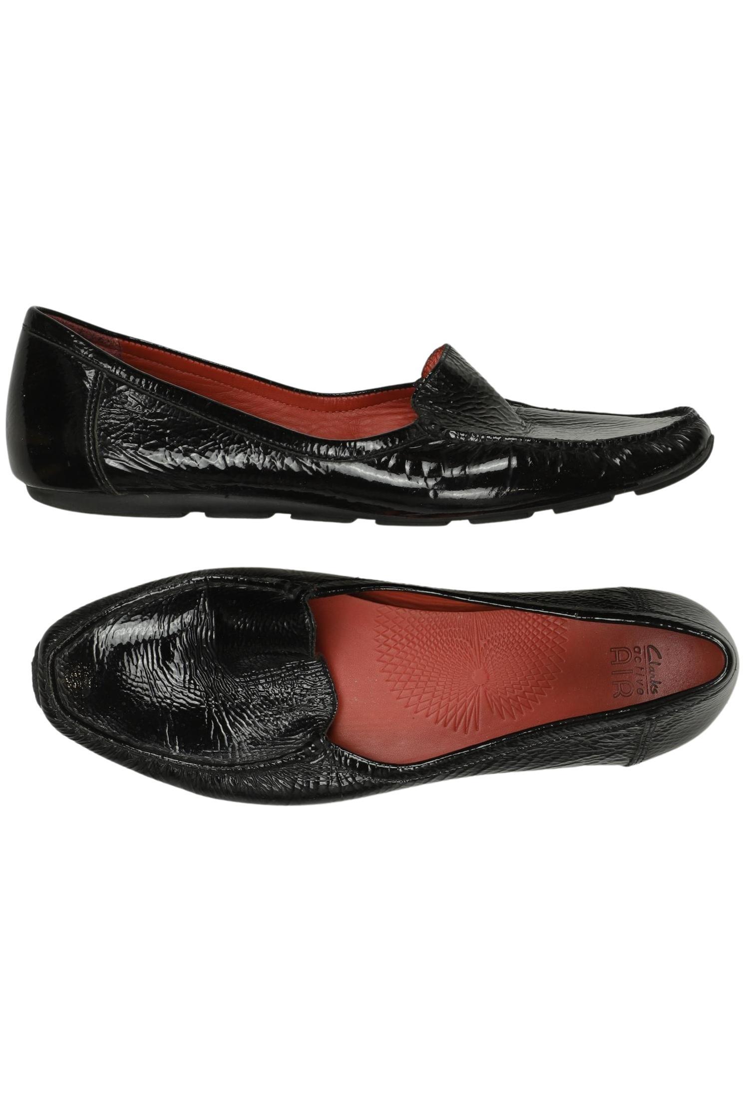 

Clarks Damen Halbschuh, schwarz, Gr. 8