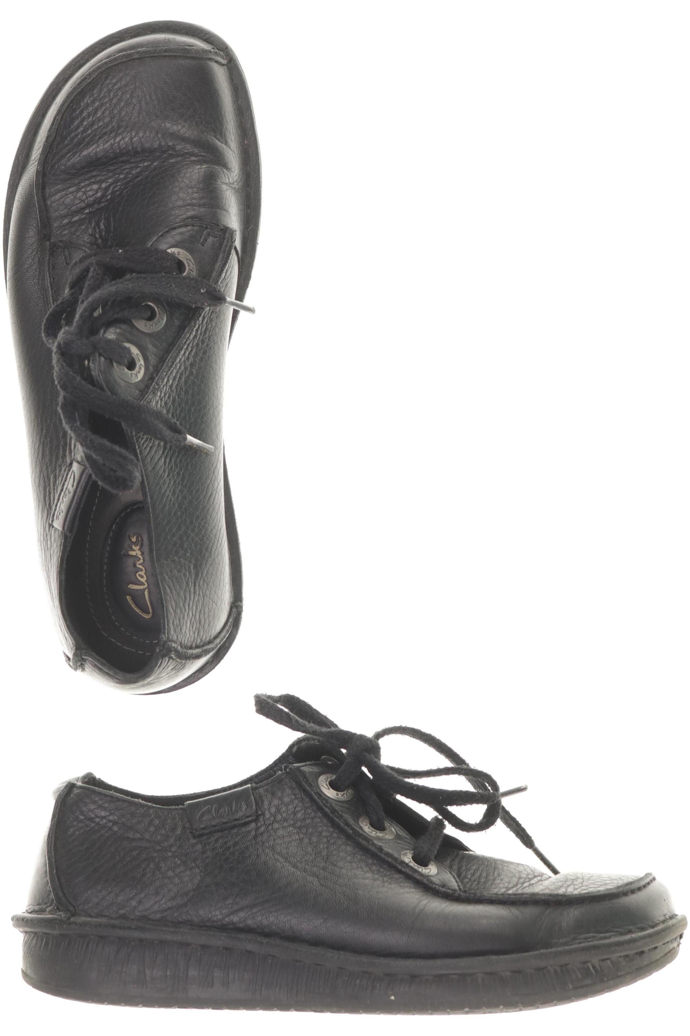 

Clarks Damen Halbschuh, schwarz, Gr. 38