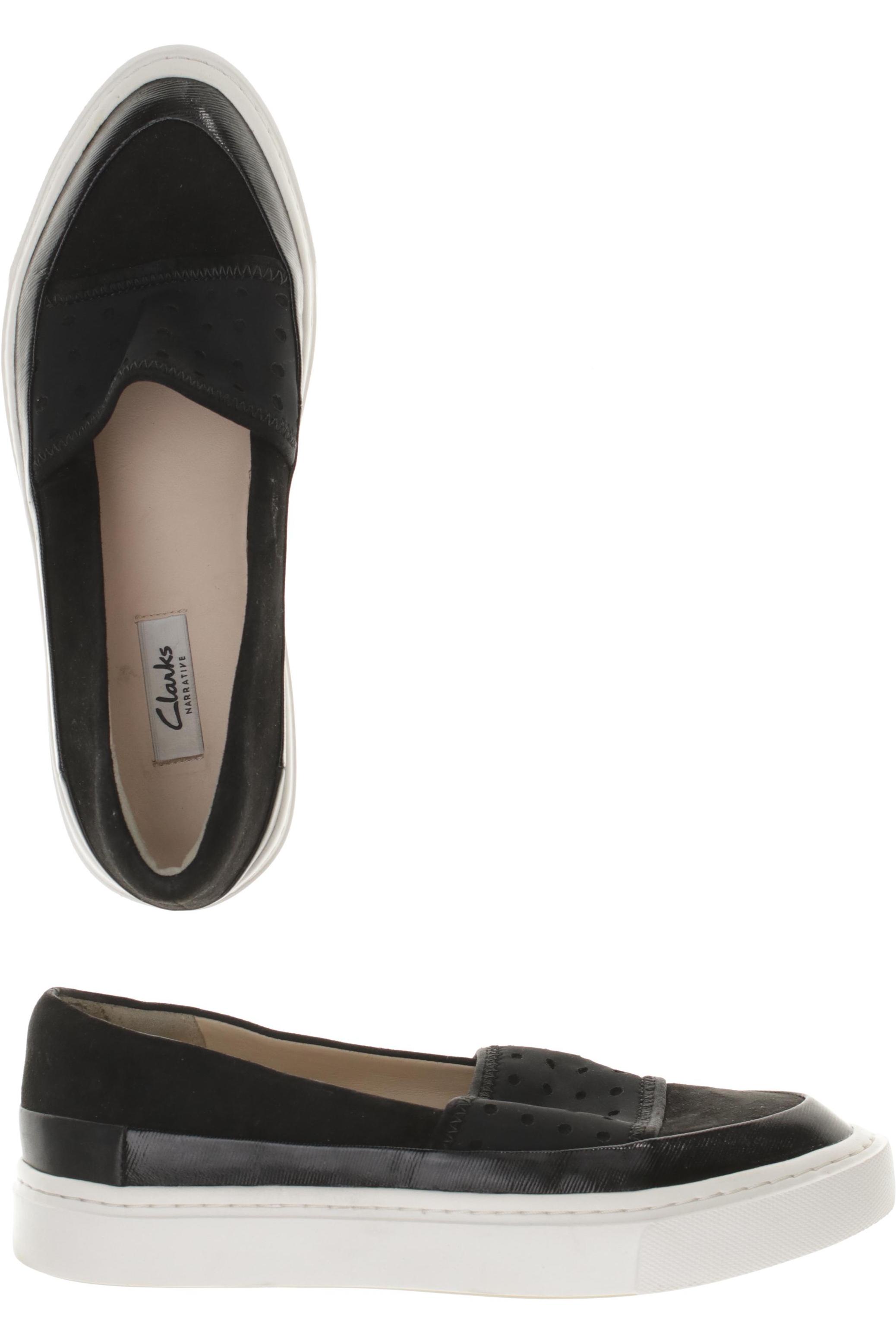 

Clarks Damen Halbschuh, schwarz, Gr. 39.5