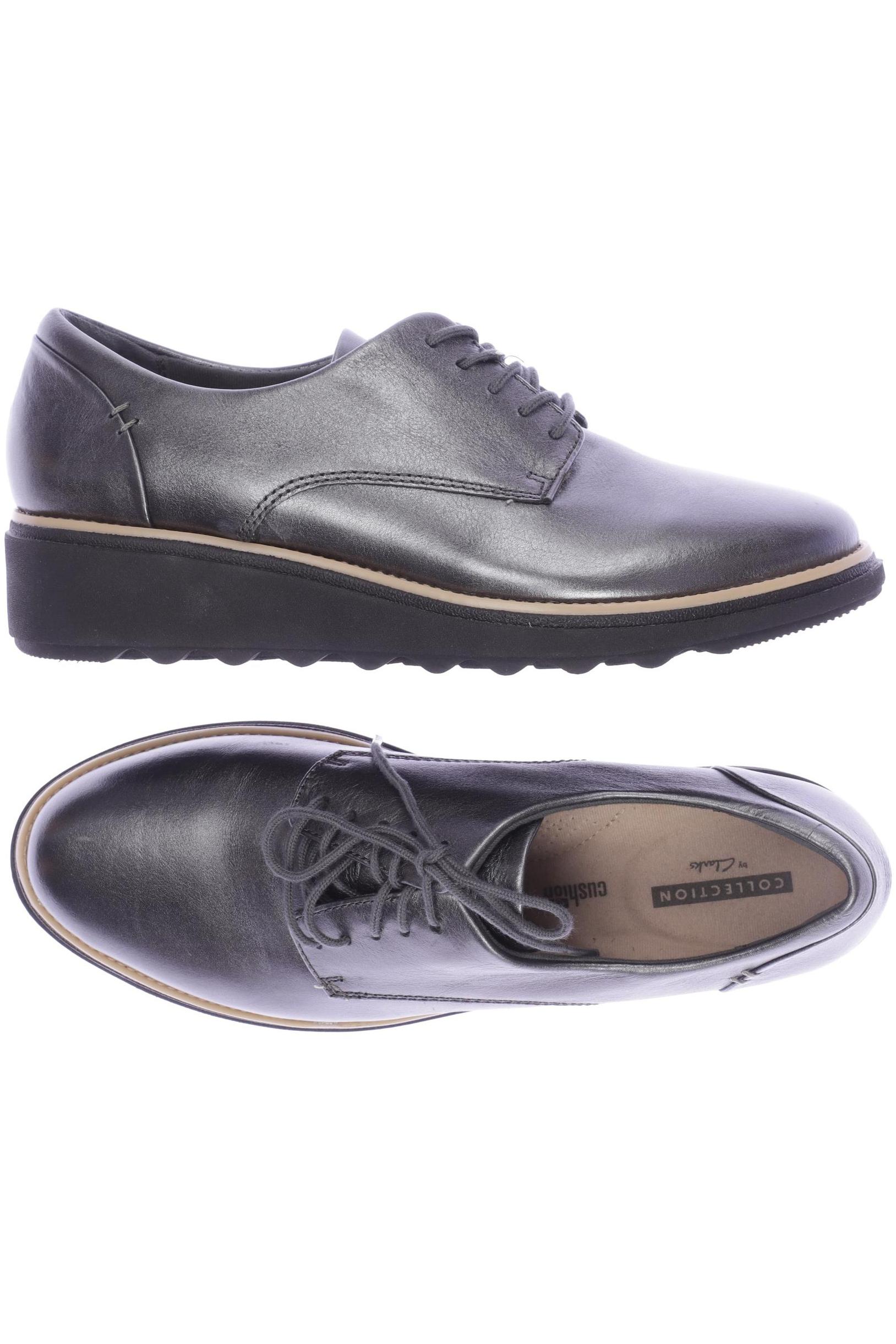 

Clarks Damen Halbschuh, grau, Gr. 39