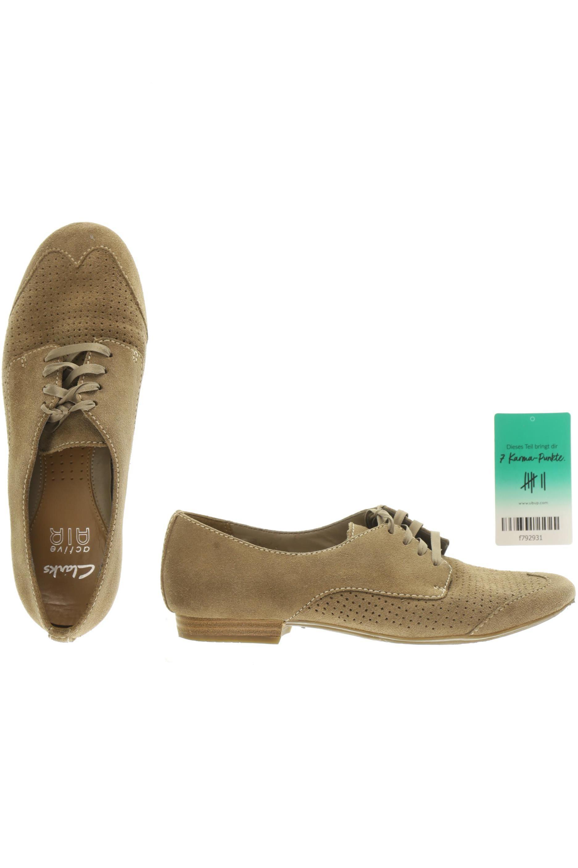 

Clarks Damen Halbschuh, braun, Gr. 4.5
