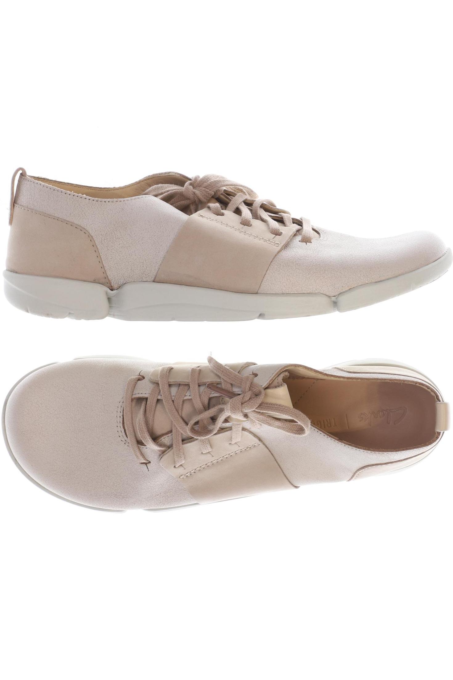 

Clarks Damen Halbschuh, beige, Gr. 39