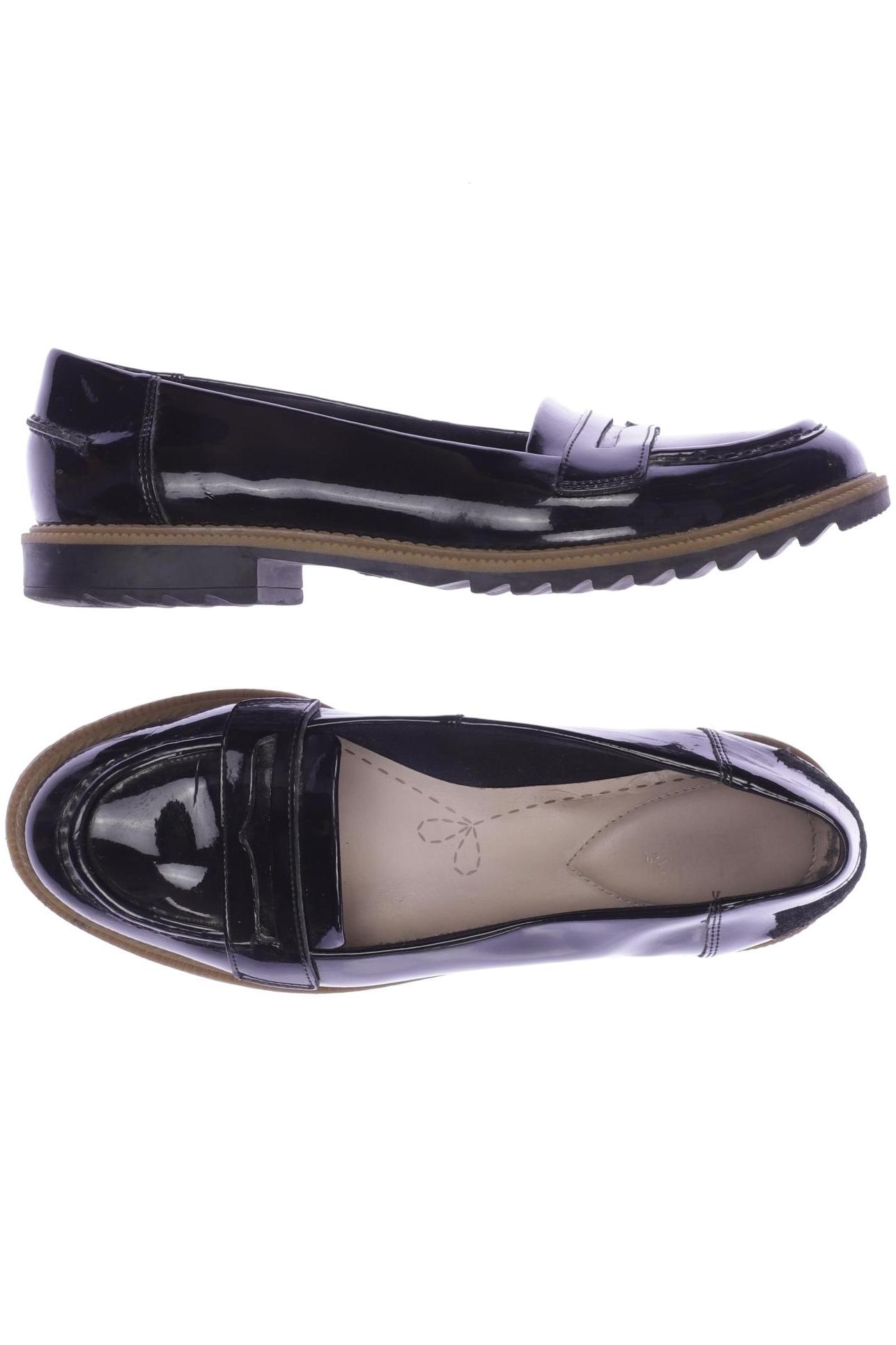 

Clarks Damen Halbschuh, schwarz, Gr. 39.5
