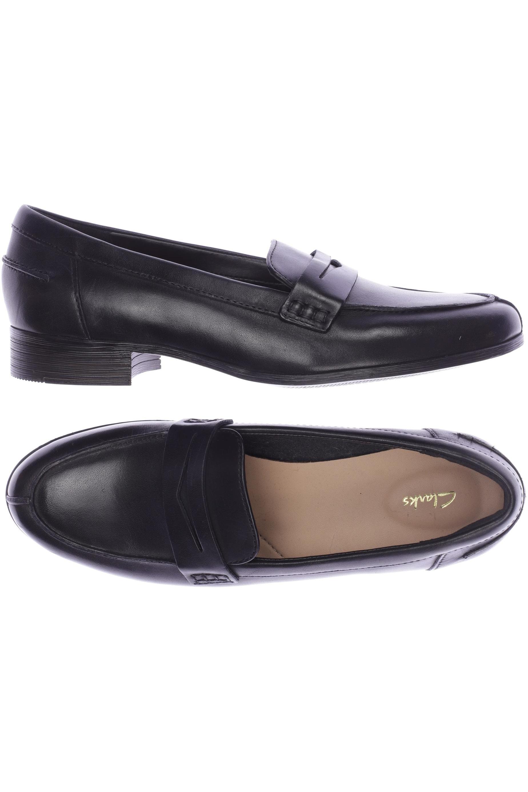 

Clarks Damen Halbschuh, schwarz