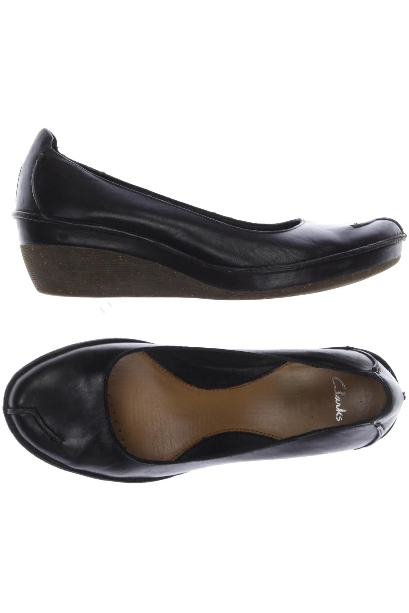 

Clarks Damen Halbschuh, schwarz, Gr. 6