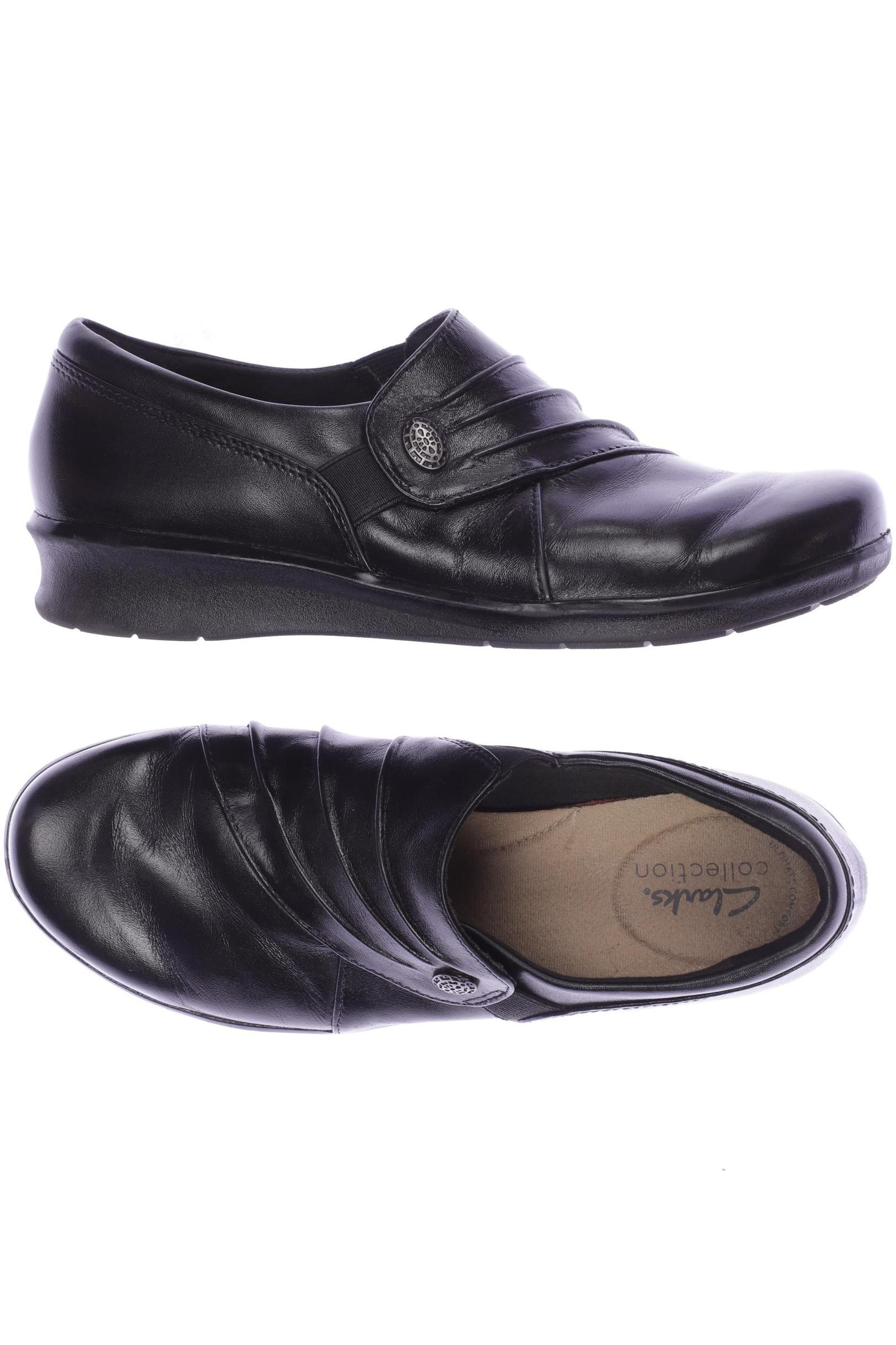 

Clarks Damen Halbschuh, schwarz, Gr. 39