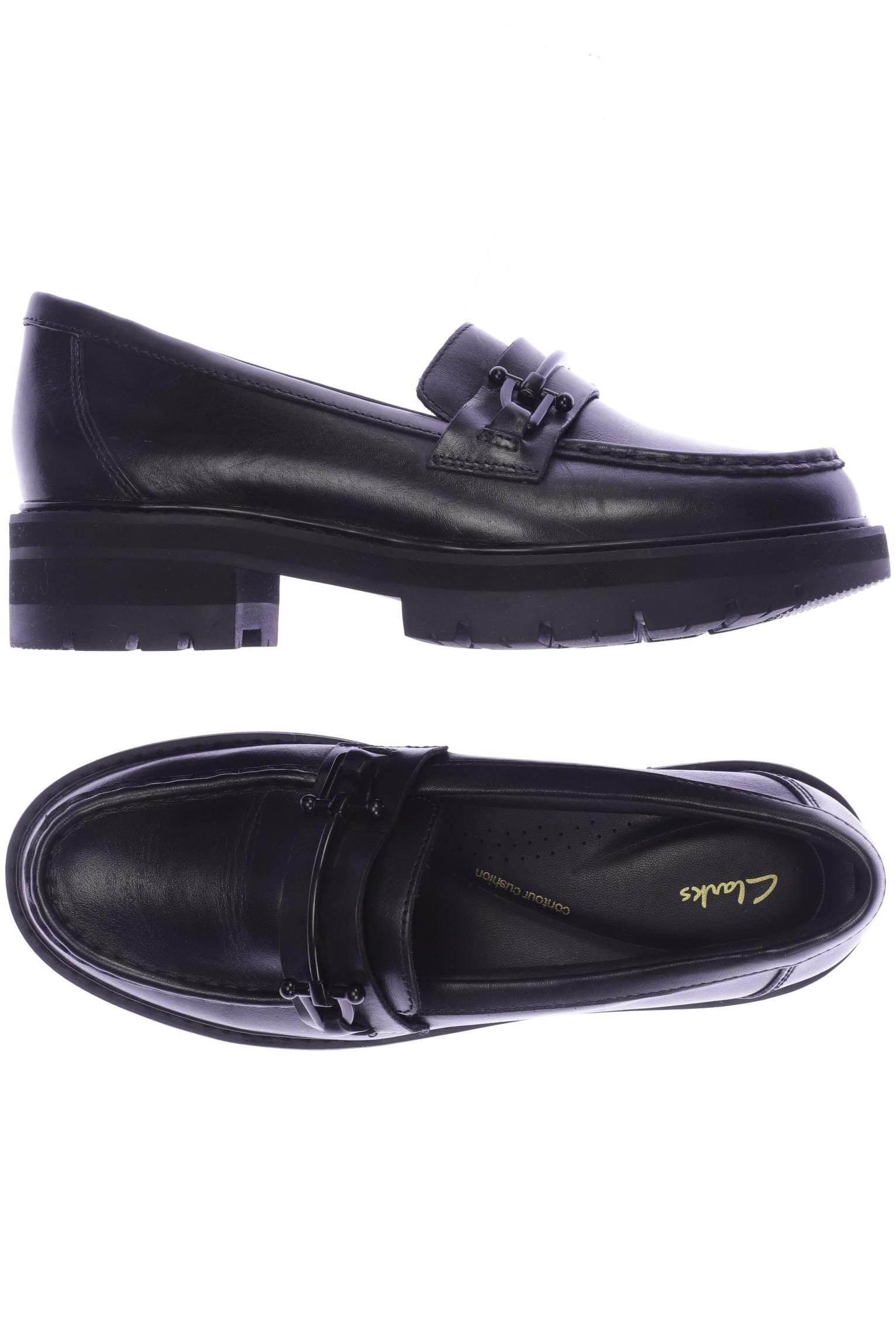 

Clarks Damen Halbschuh, schwarz, Gr. 38
