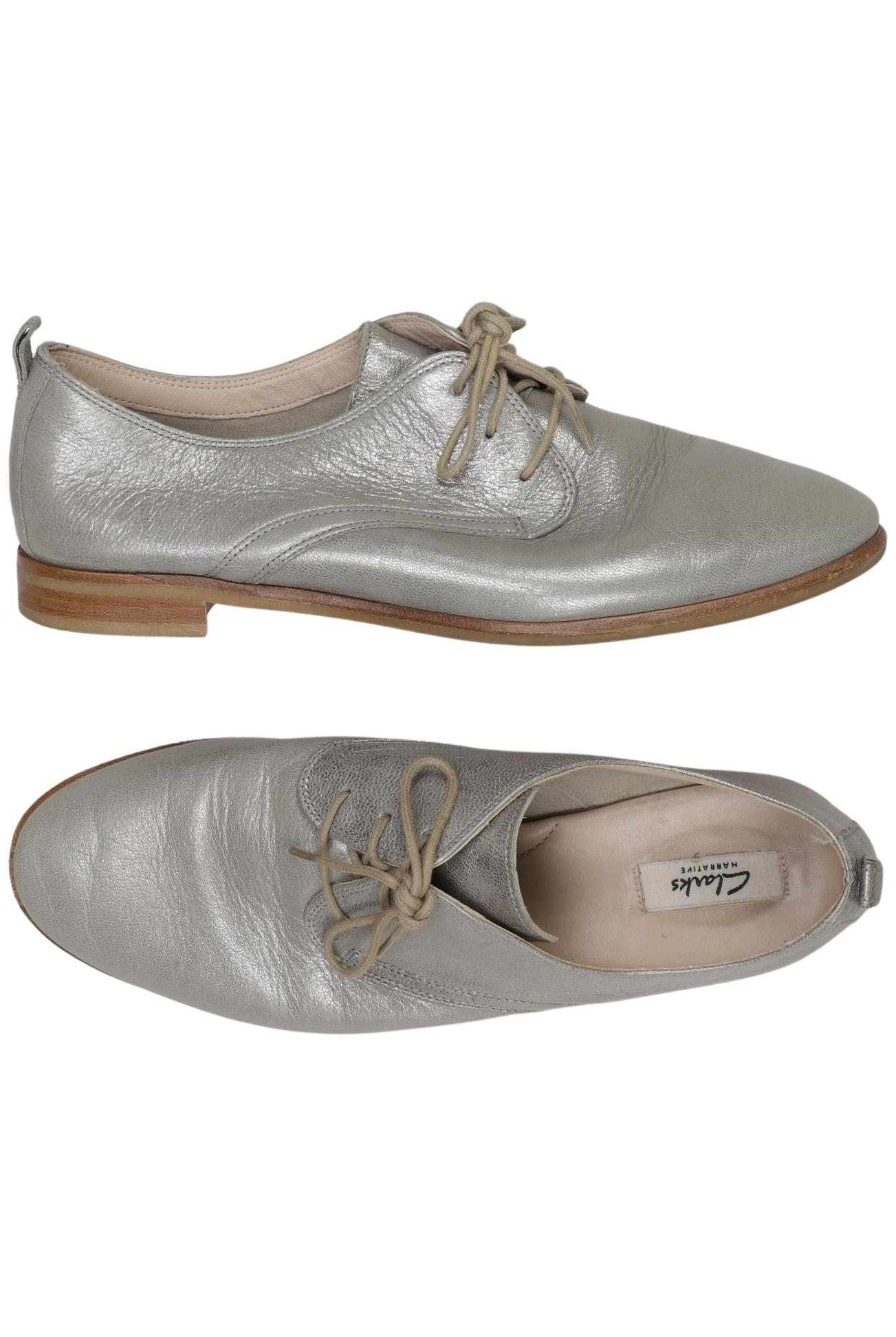 

Clarks Damen Halbschuh, grau, Gr. 41