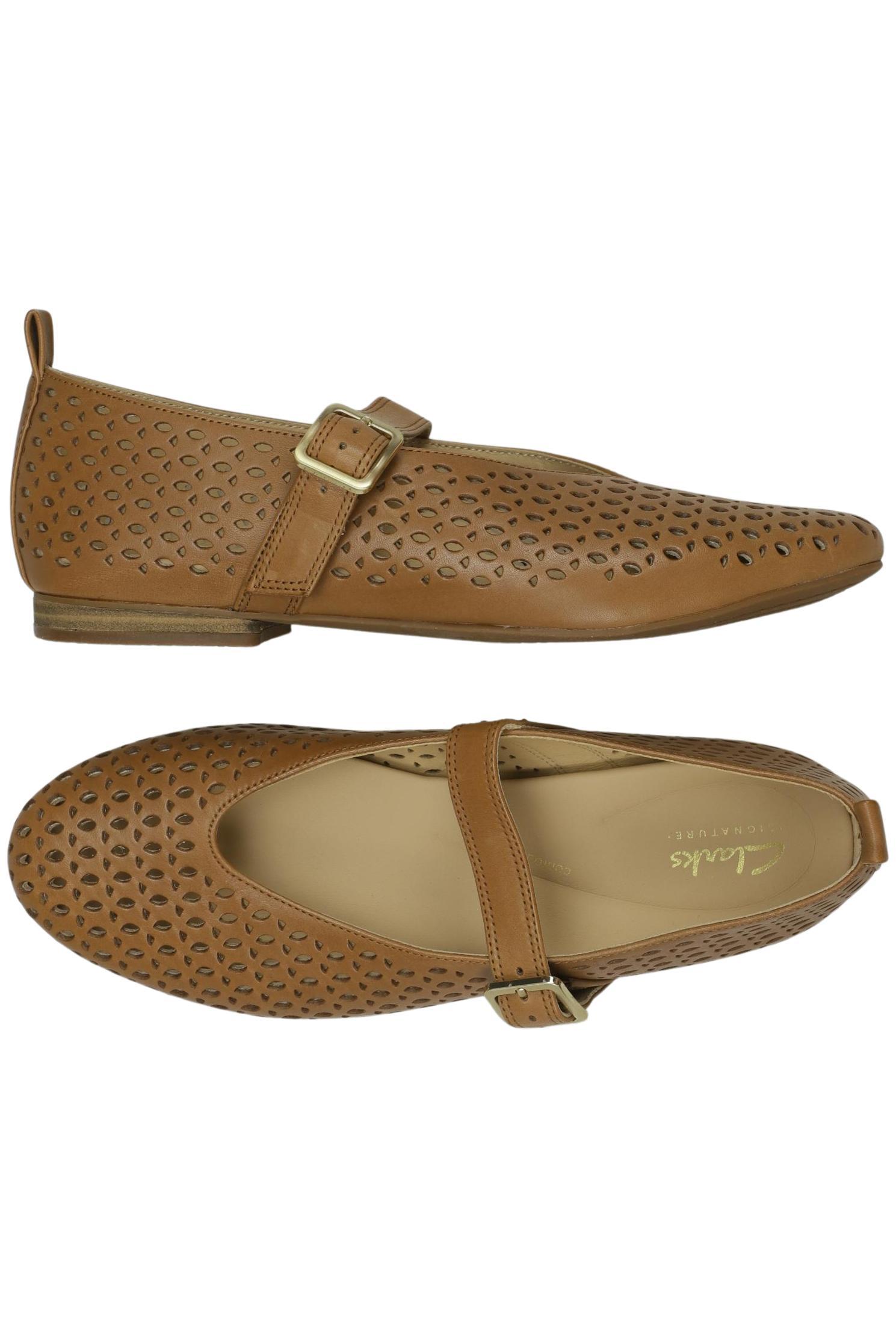 

Clarks Damen Halbschuh, braun, Gr. 39