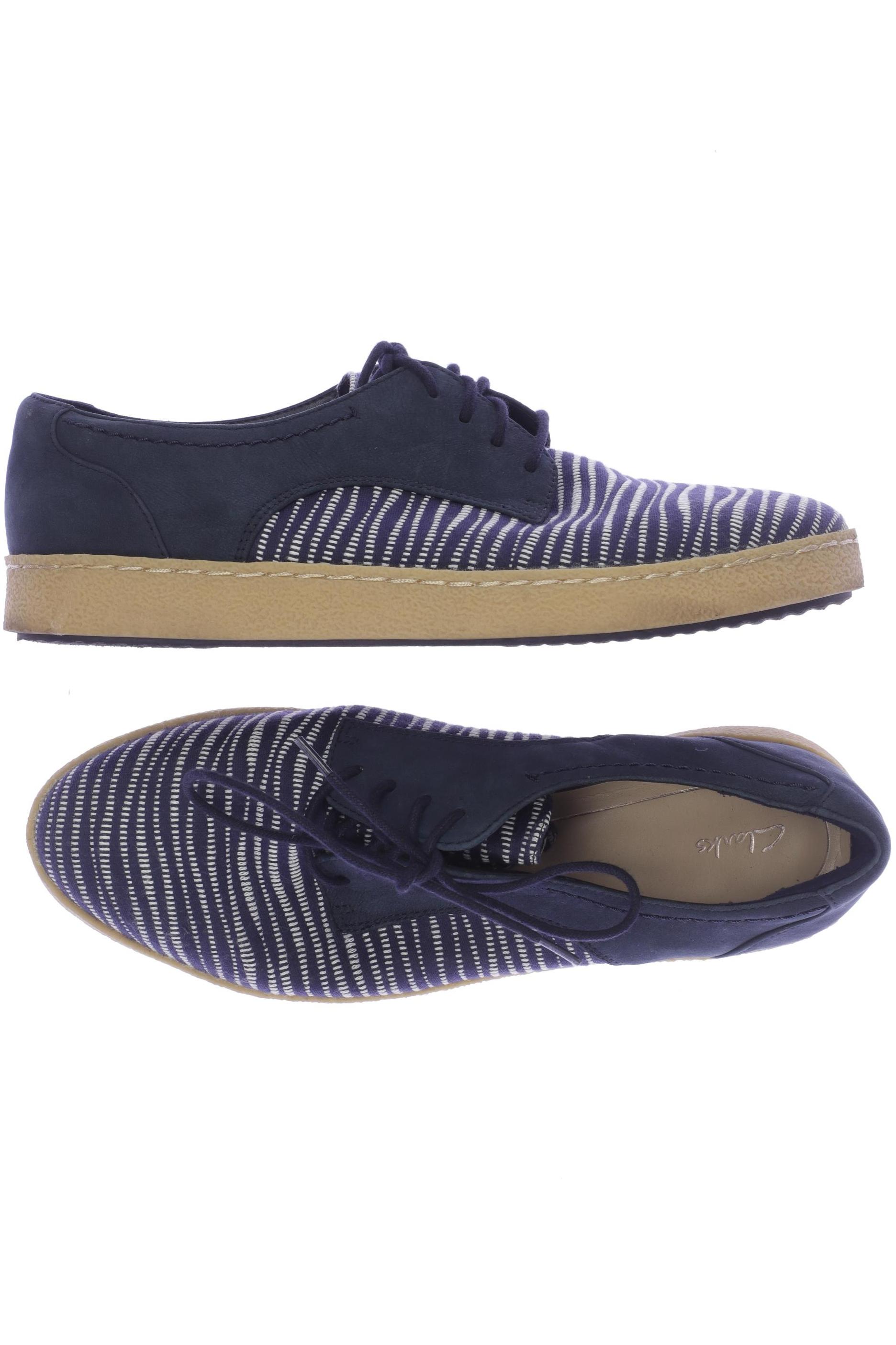 

Clarks Damen Halbschuh, marineblau, Gr. 39.5