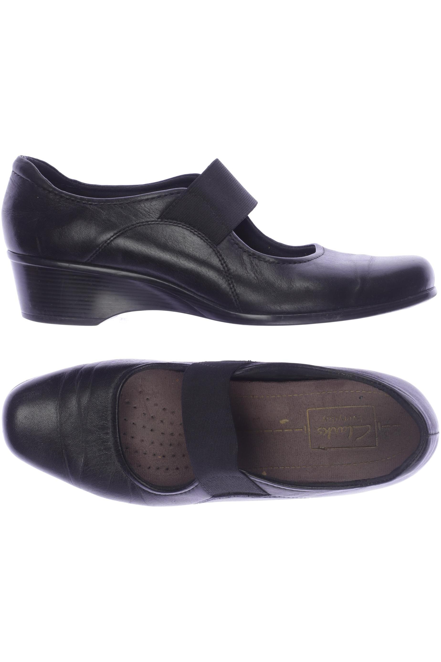 

Clarks Damen Halbschuh, schwarz, Gr. 5