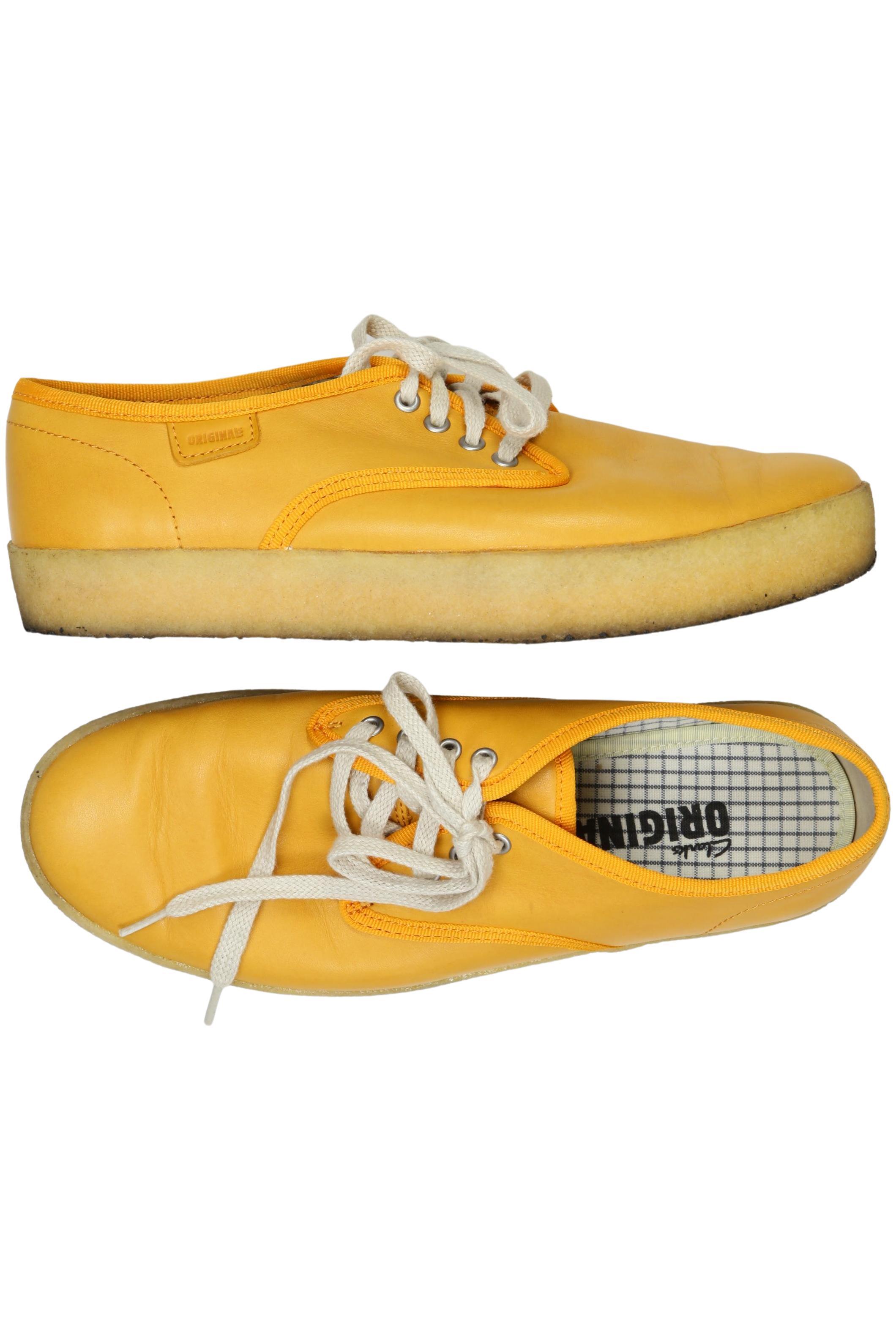 

Clarks Damen Halbschuh, gelb, Gr. 5.5