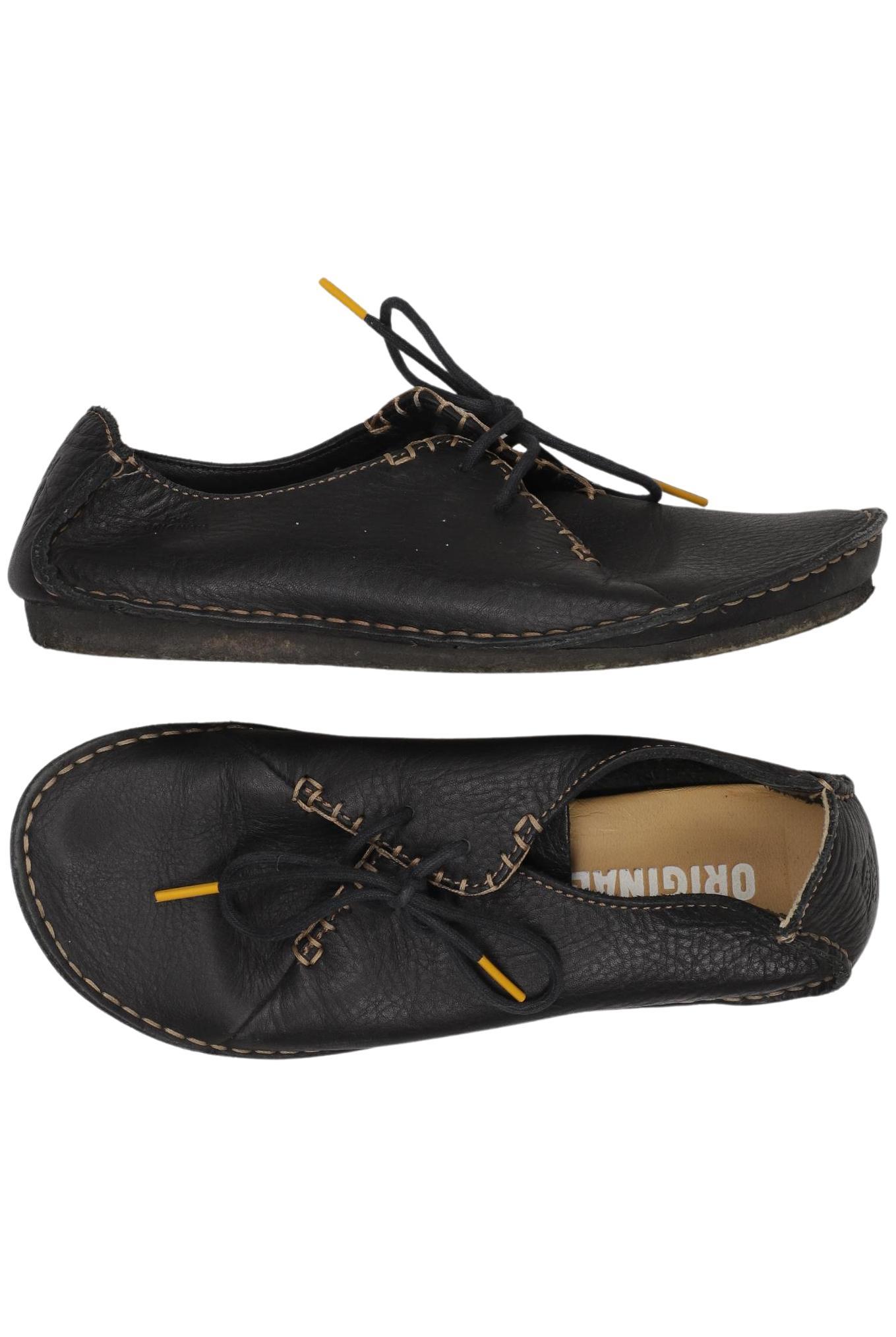 

Clarks Damen Halbschuh, schwarz, Gr. 6.5