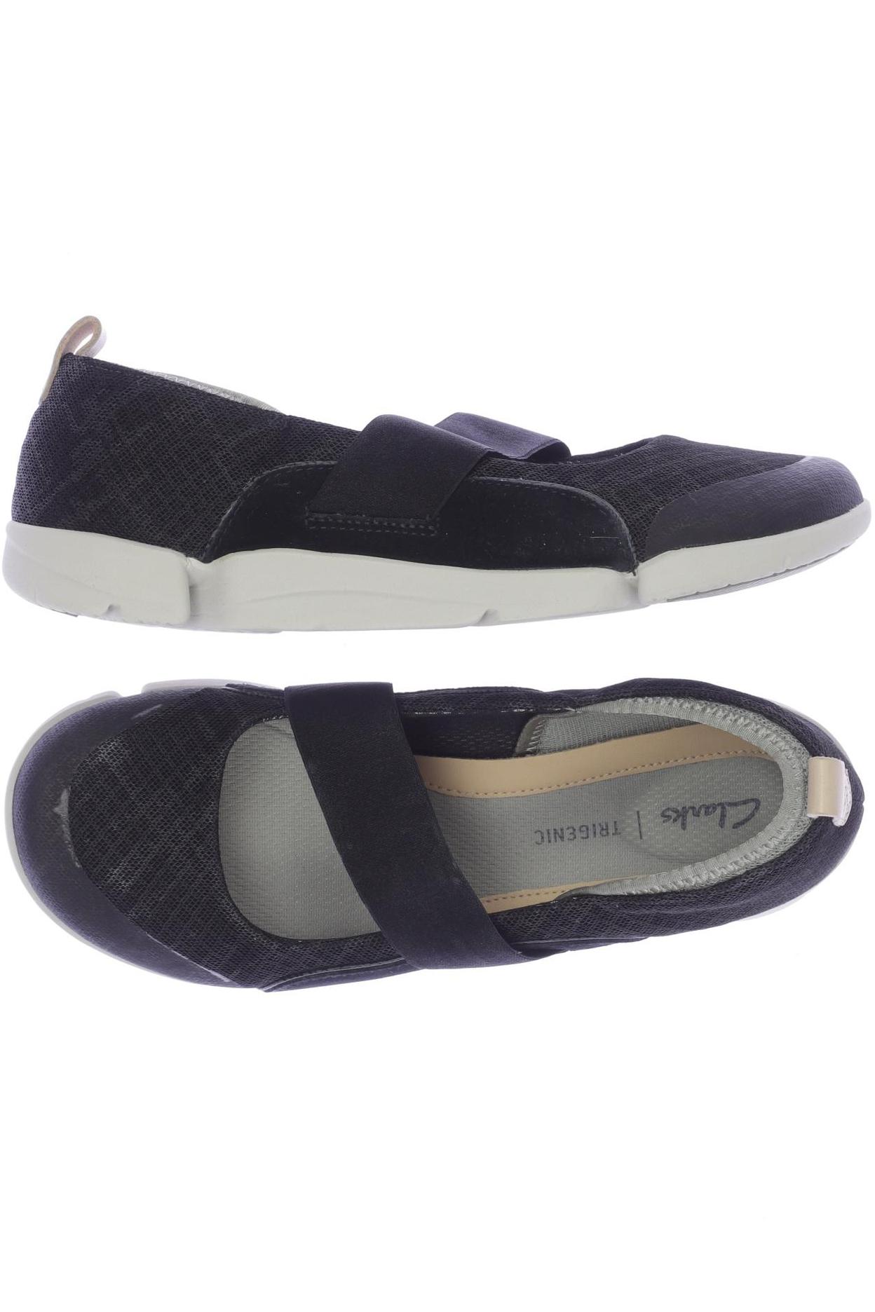 

Clarks Damen Halbschuh, schwarz, Gr. 4
