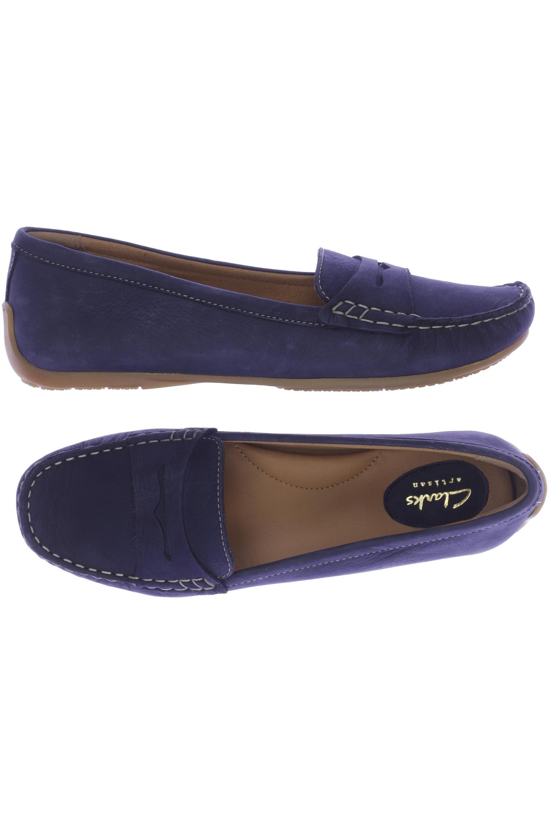 

Clarks Damen Halbschuh, marineblau, Gr. 40