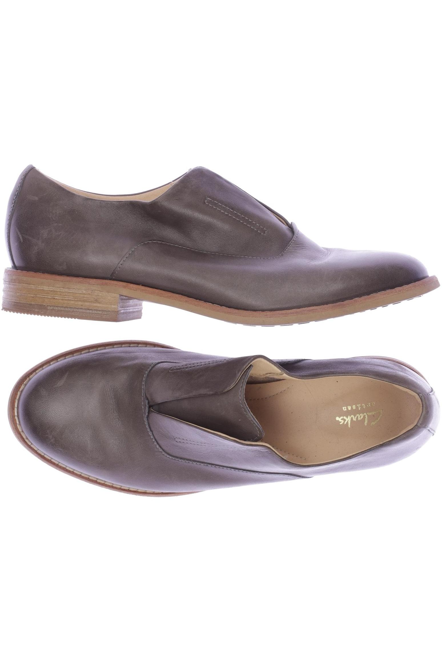 

Clarks Damen Halbschuh, braun, Gr. 37.5