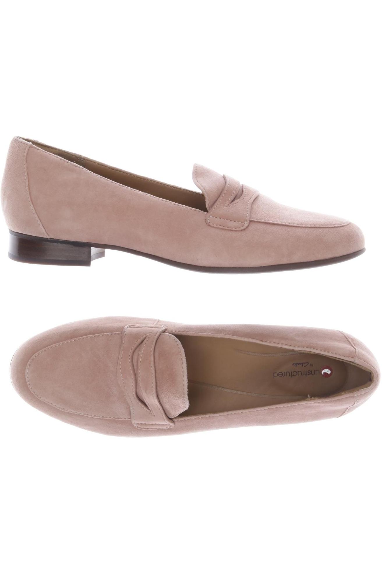 

Clarks Damen Halbschuh, pink, Gr. 38