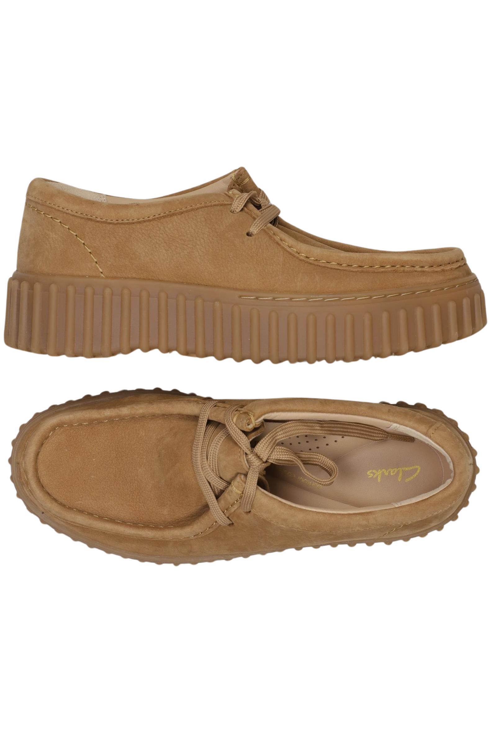 

Clarks Damen Halbschuh, beige, Gr. 37