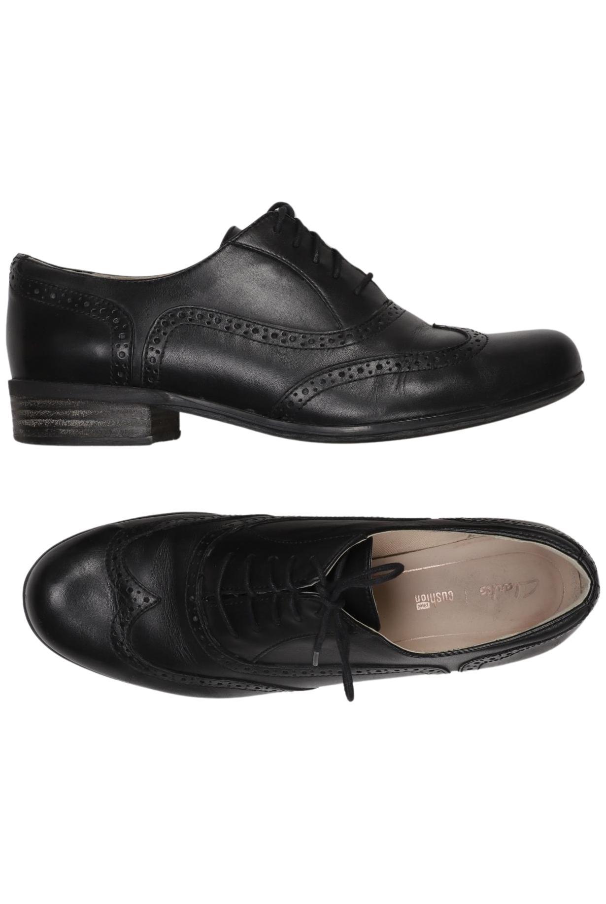 

Clarks Damen Halbschuh, schwarz, Gr. 41.5