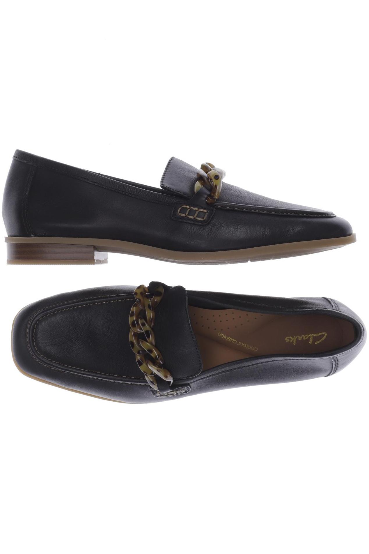 

Clarks Damen Halbschuh, schwarz, Gr. 38