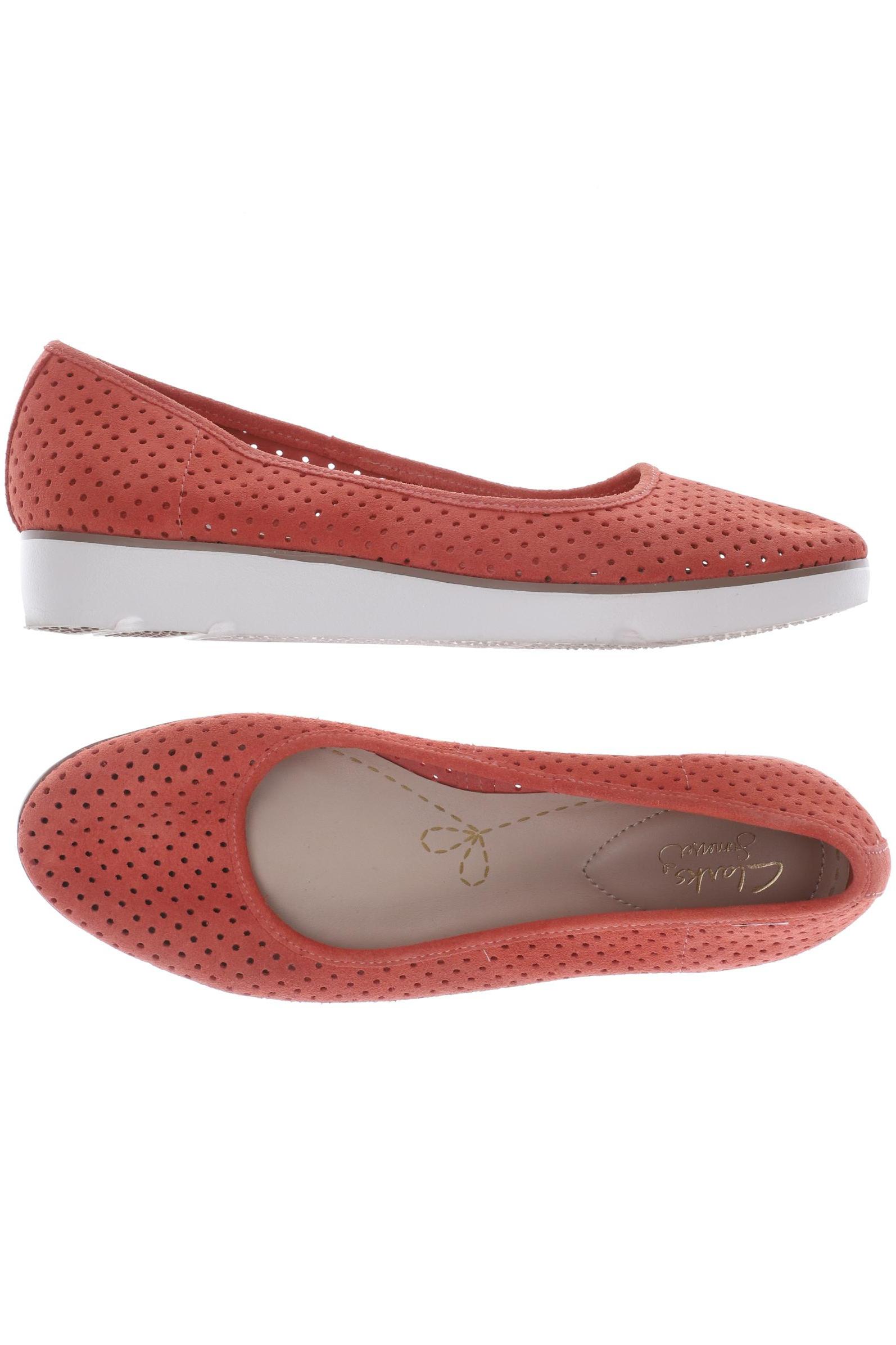 

Clarks Damen Halbschuh, pink, Gr. 38