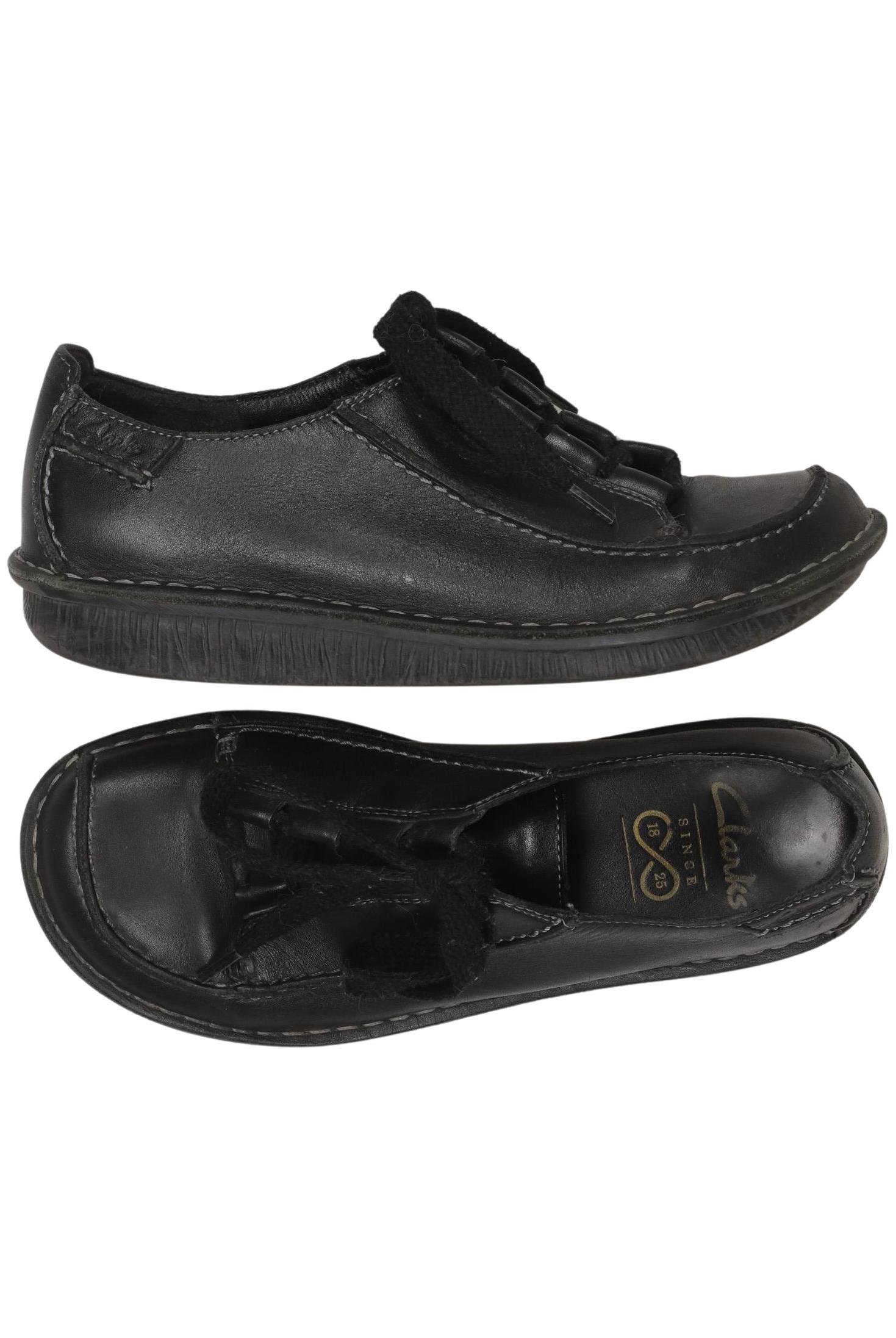 

Clarks Damen Halbschuh, schwarz, Gr. 4.5