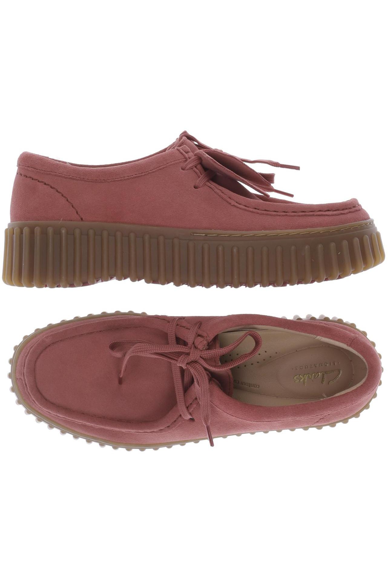 

Clarks Damen Halbschuh, pink, Gr. 38