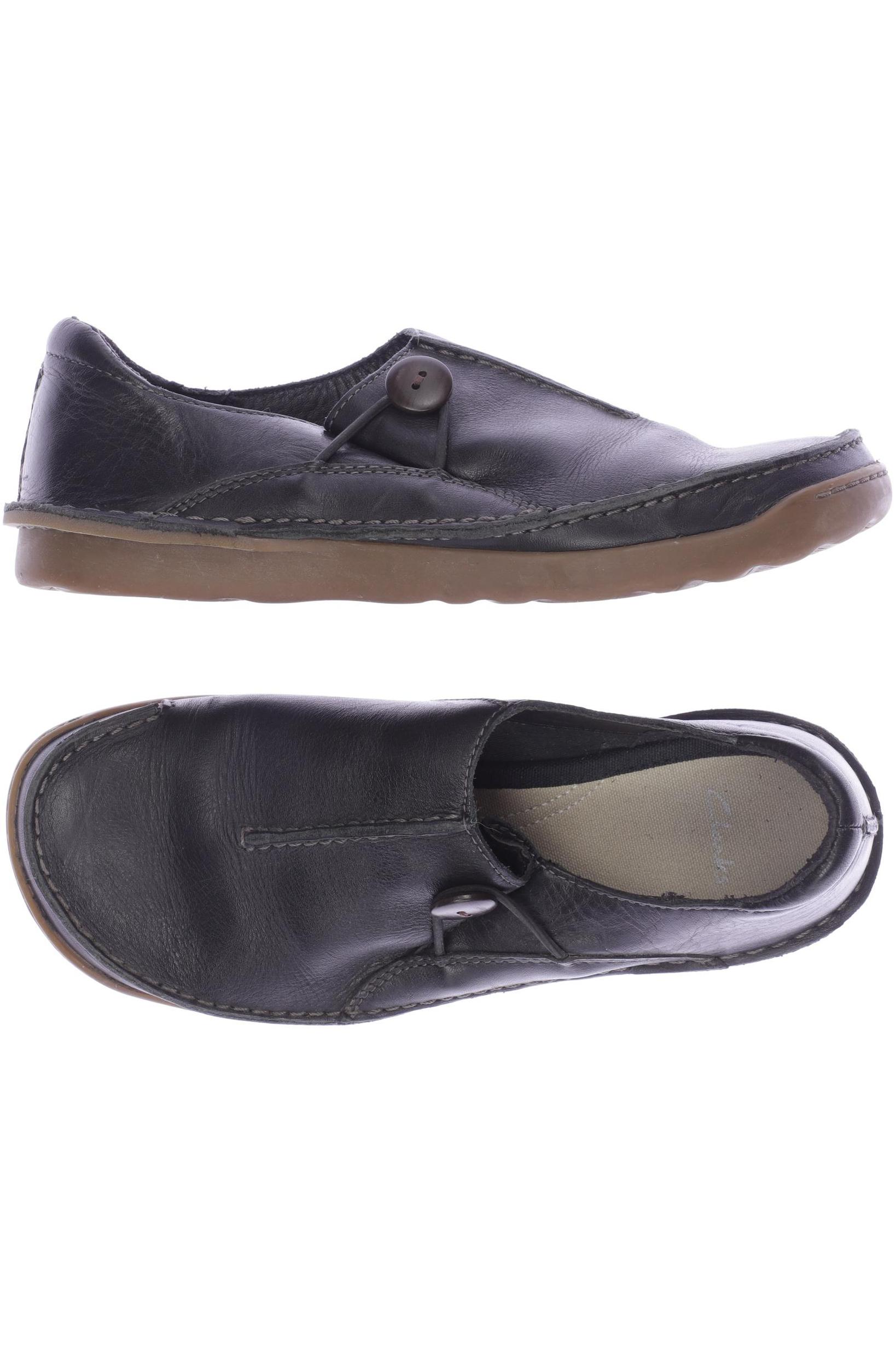 

Clarks Damen Halbschuh, schwarz, Gr. 6.5