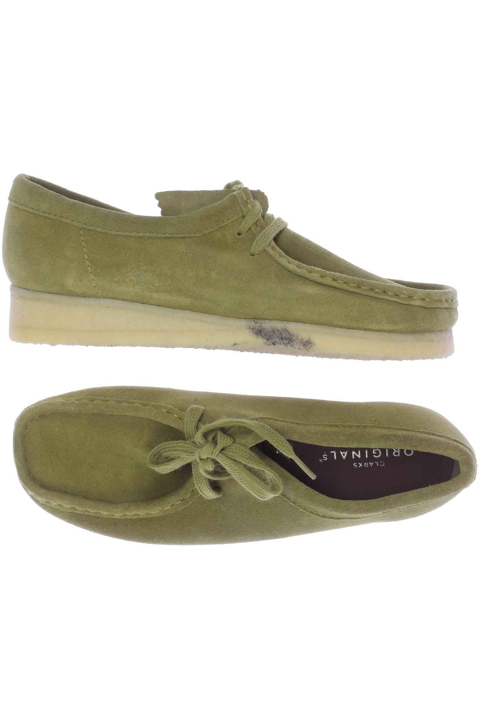 

Clarks Damen Halbschuh, grün, Gr. 37.5