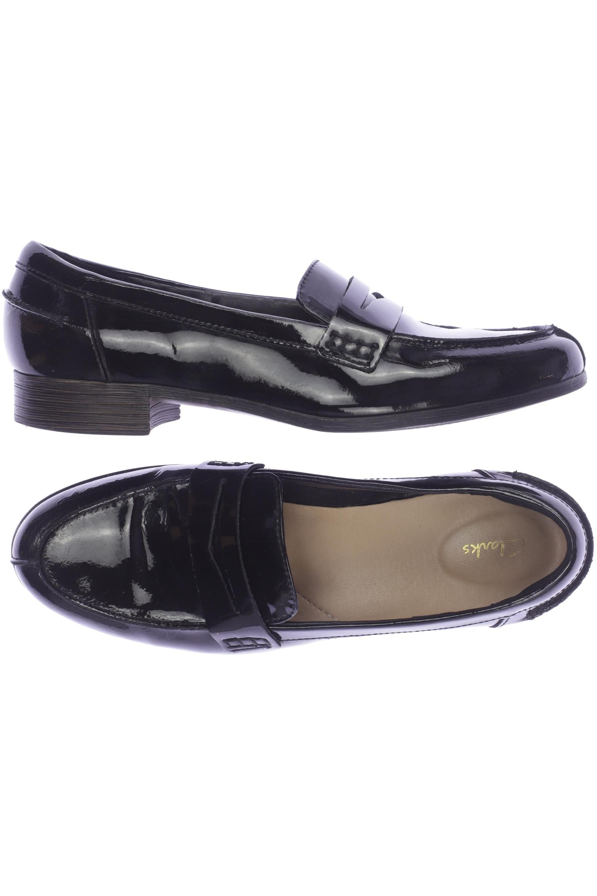 

Clarks Damen Halbschuh, schwarz