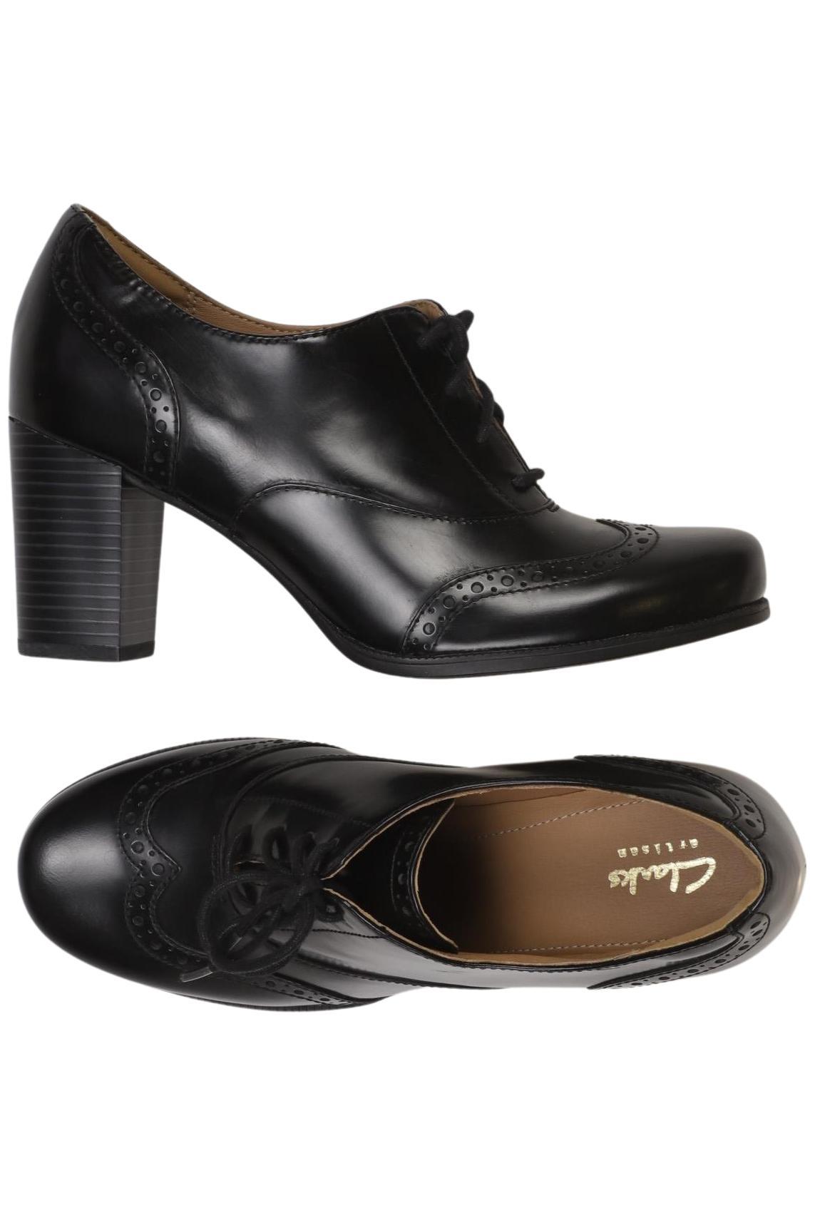 

Clarks Damen Halbschuh, schwarz, Gr. 5