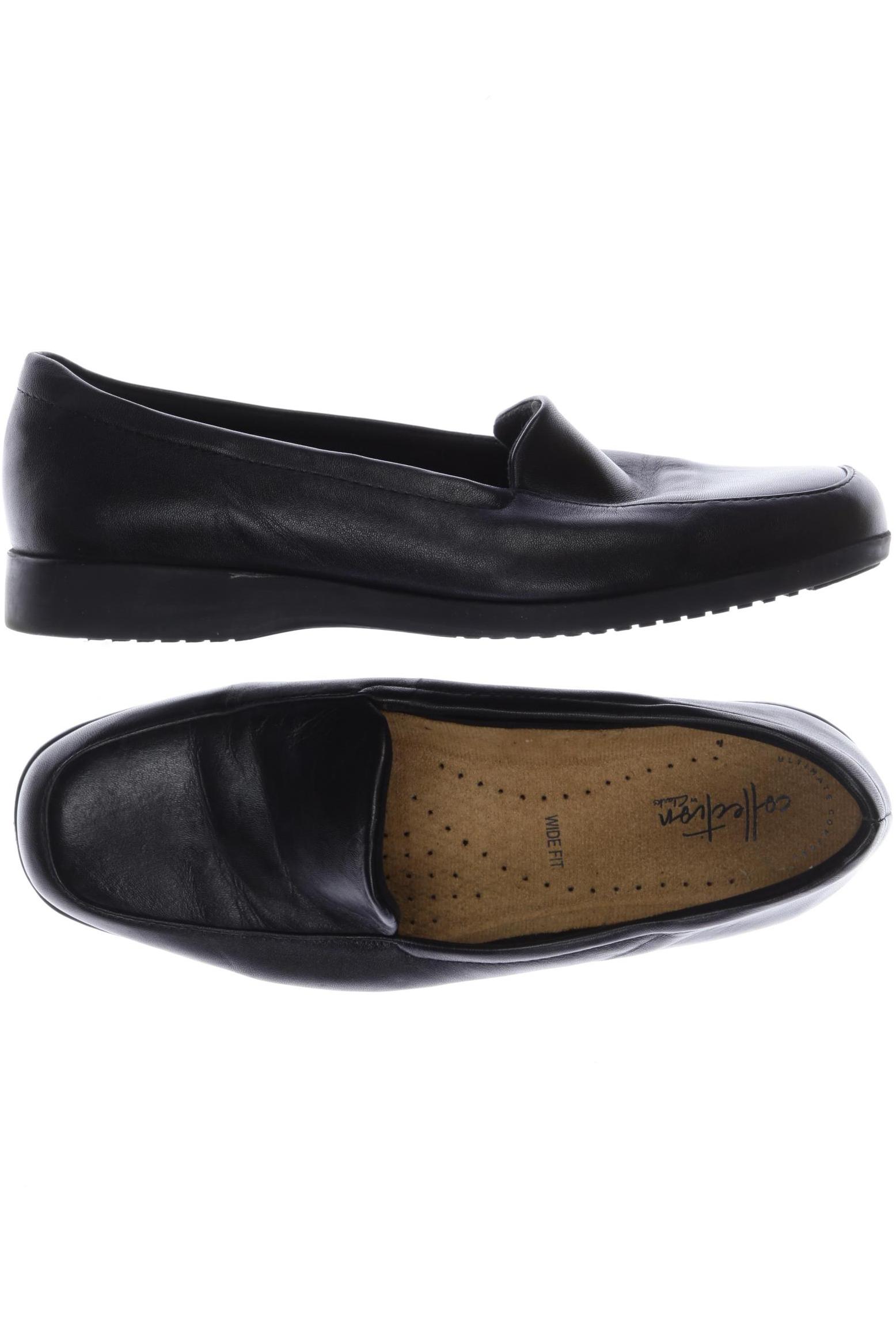 

Clarks Damen Halbschuh, schwarz, Gr. 40