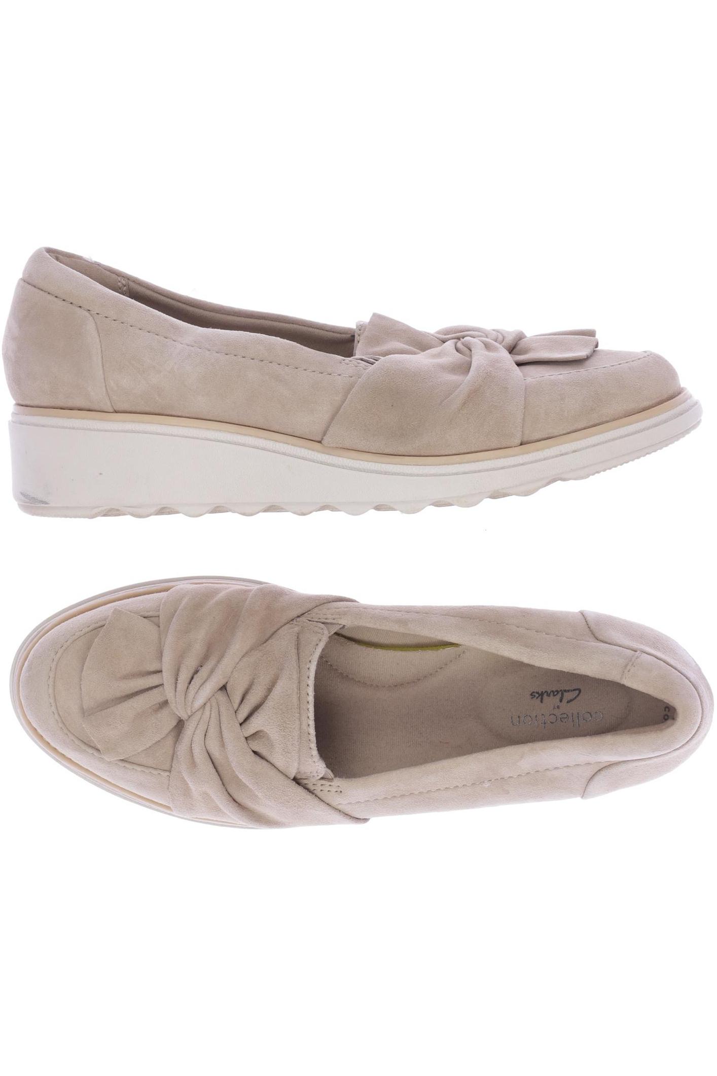 

Clarks Damen Halbschuh, braun, Gr. 39