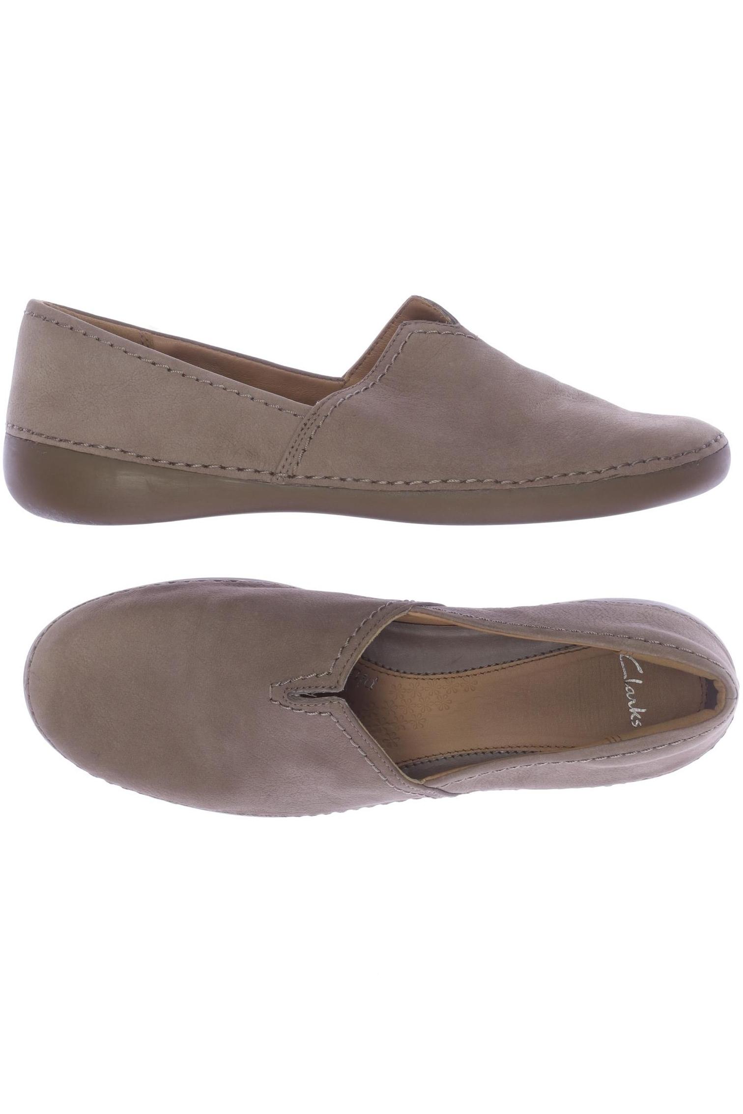 

Clarks Damen Halbschuh, braun, Gr. 7