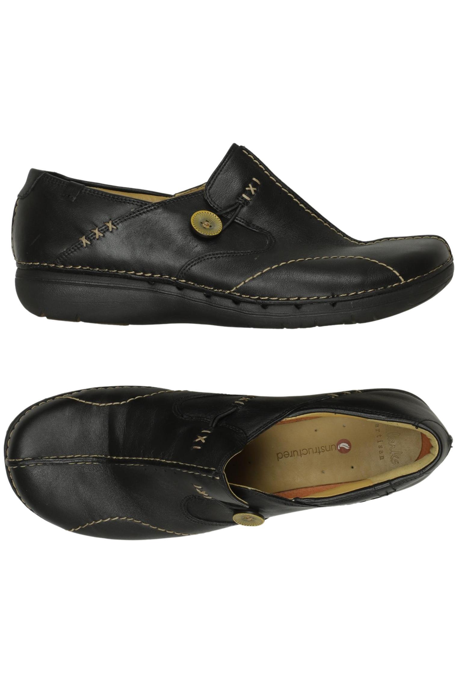 

Clarks Damen Halbschuh, schwarz, Gr. 7
