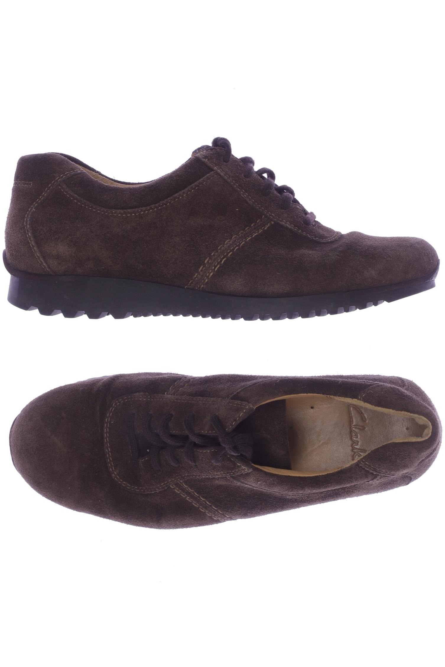 

Clarks Damen Halbschuh, braun, Gr. 4