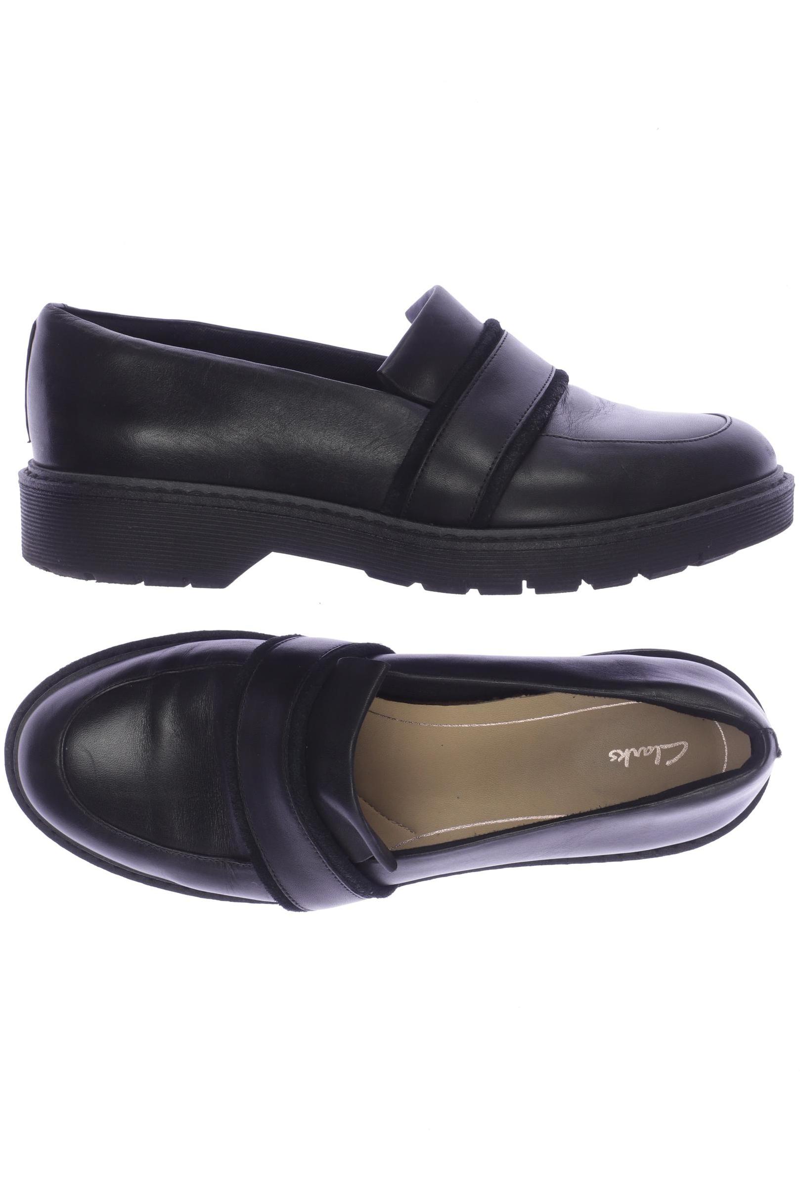 

Clarks Damen Halbschuh, schwarz