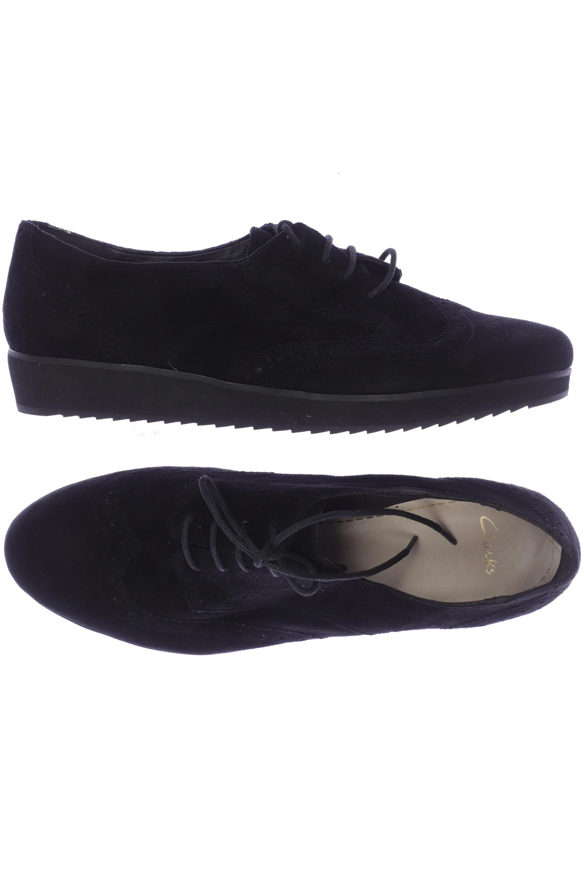 

Clarks Damen Halbschuh, schwarz, Gr. 8