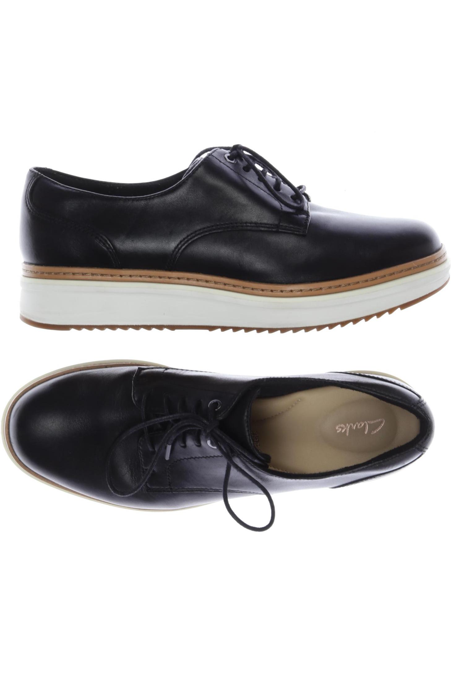 

Clarks Damen Halbschuh, schwarz, Gr. 37